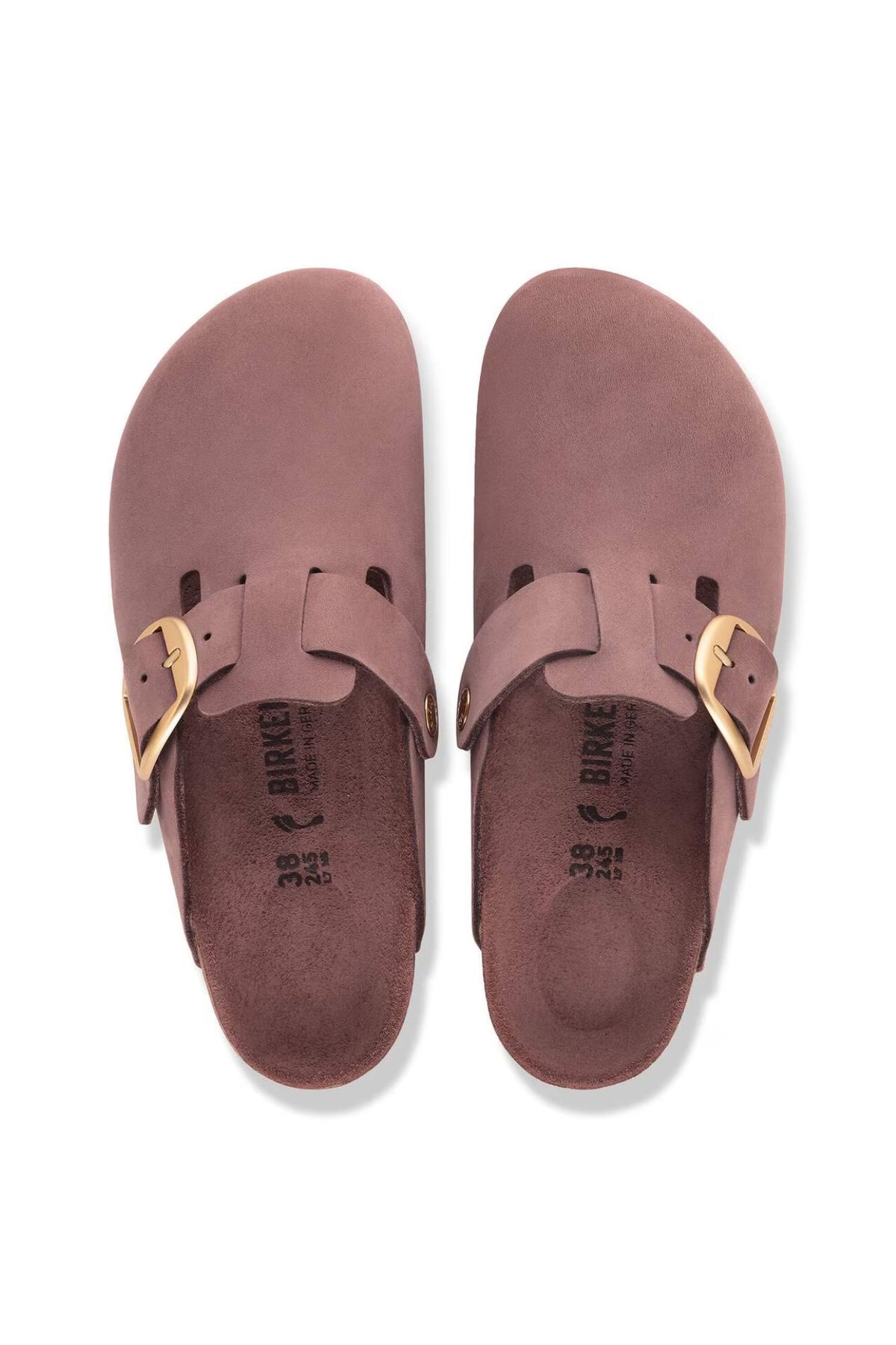 Boston Big Buckle Nubuck Leather I Narrow