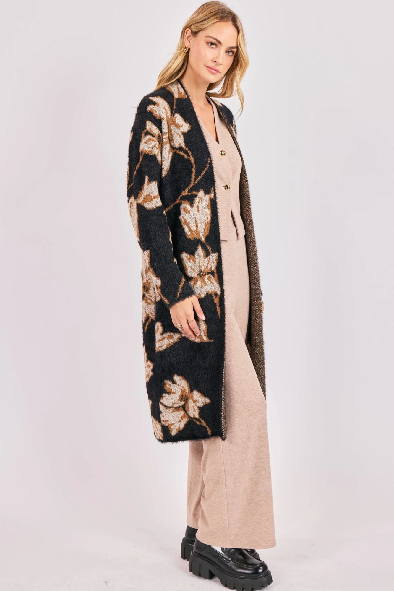 Emory Floral Cardi