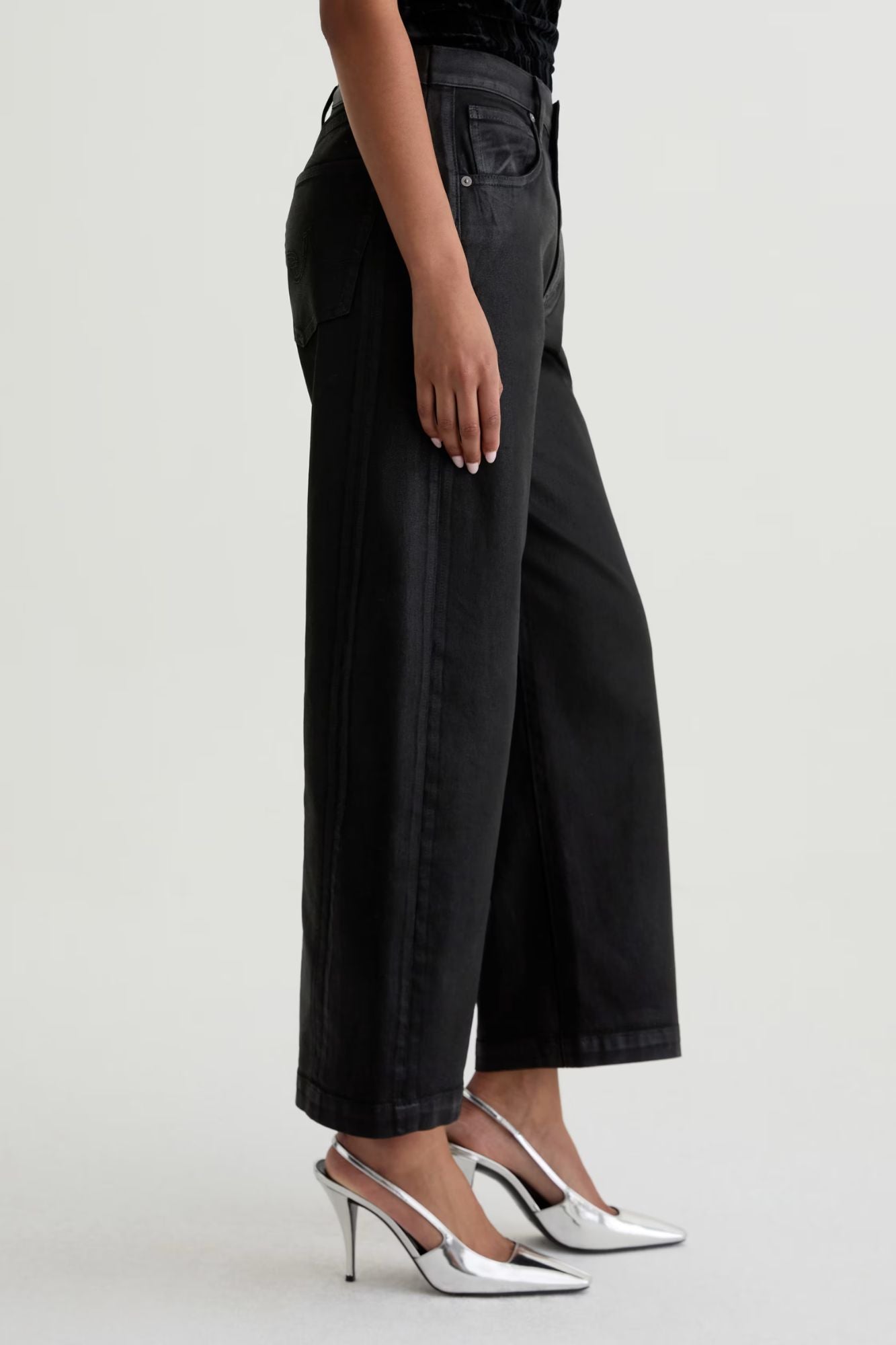 Hattie Crop High-Rise Barrel