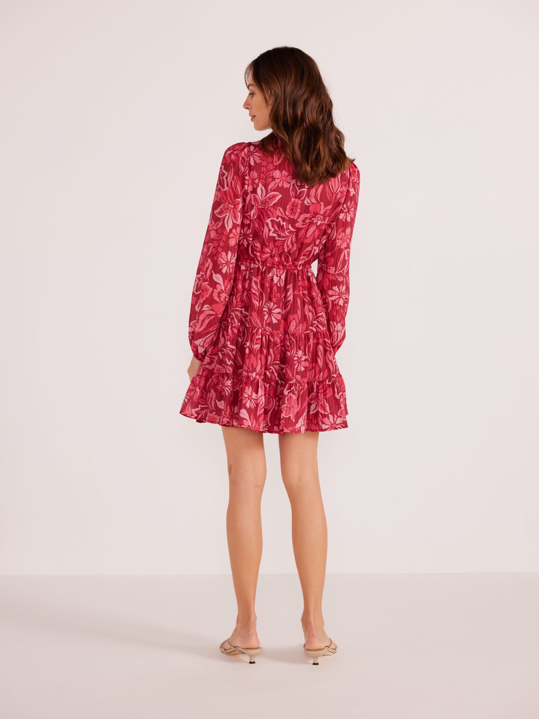 Mae Long Sleeve Mini Dress