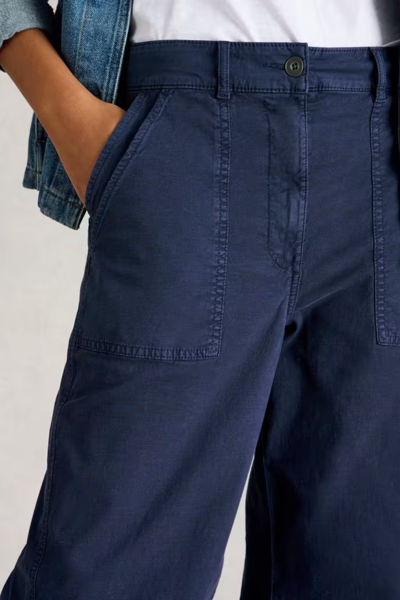Twister Chino Wide Leg Trouser