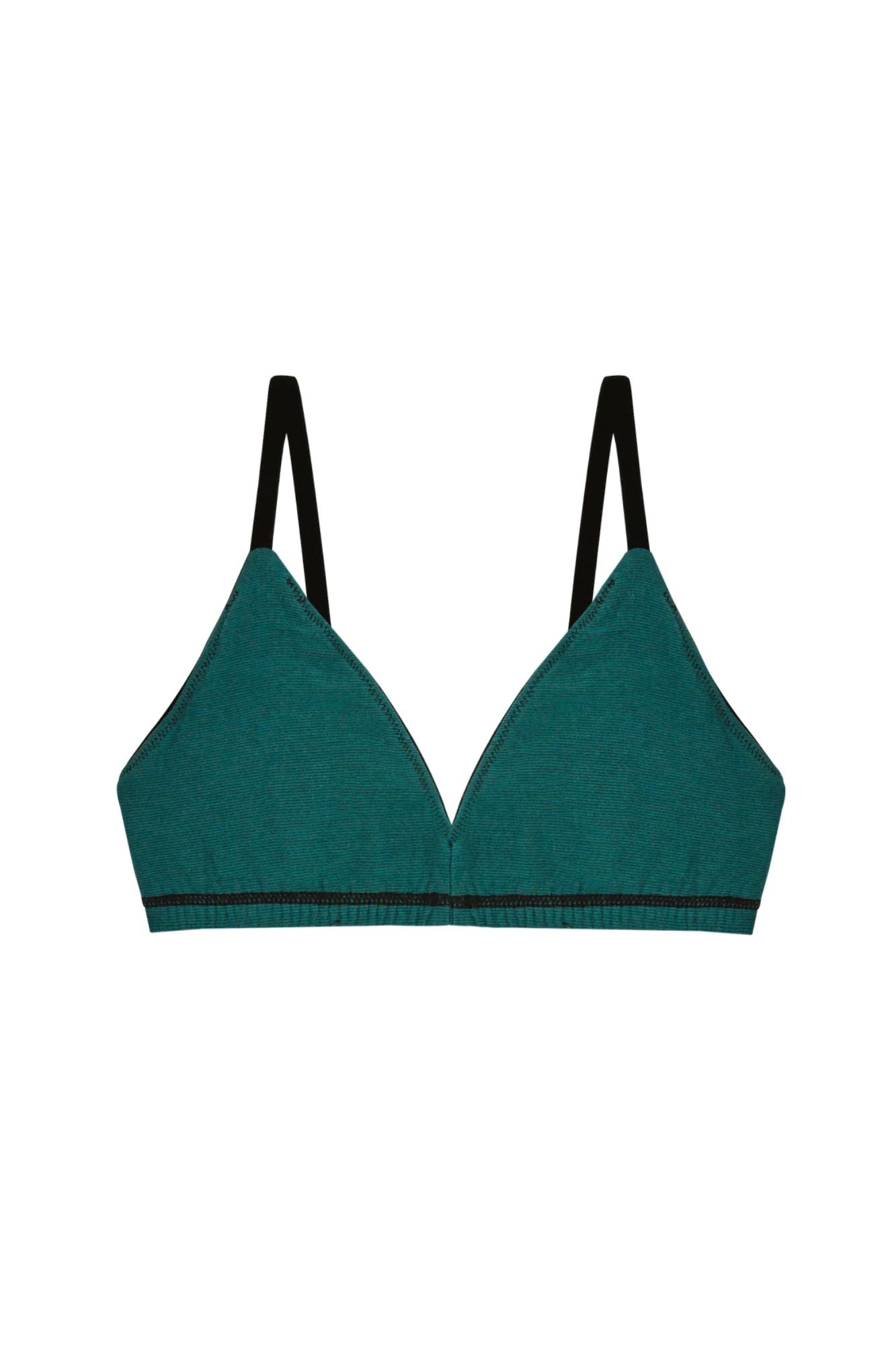 Triangle Mineral Bra | Black