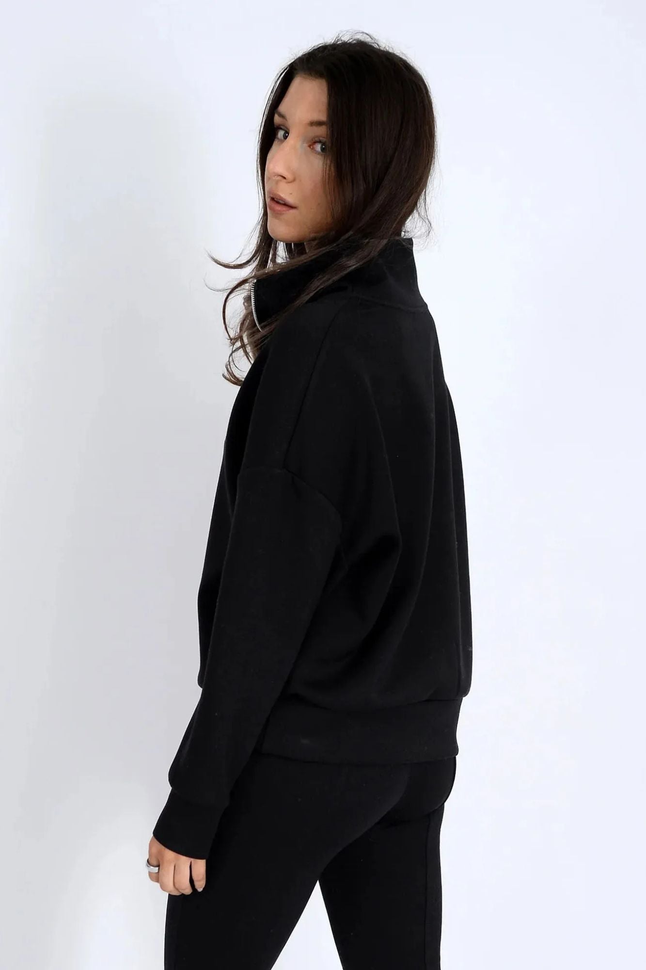 Seanni Soft Knit Half Zip Pullover