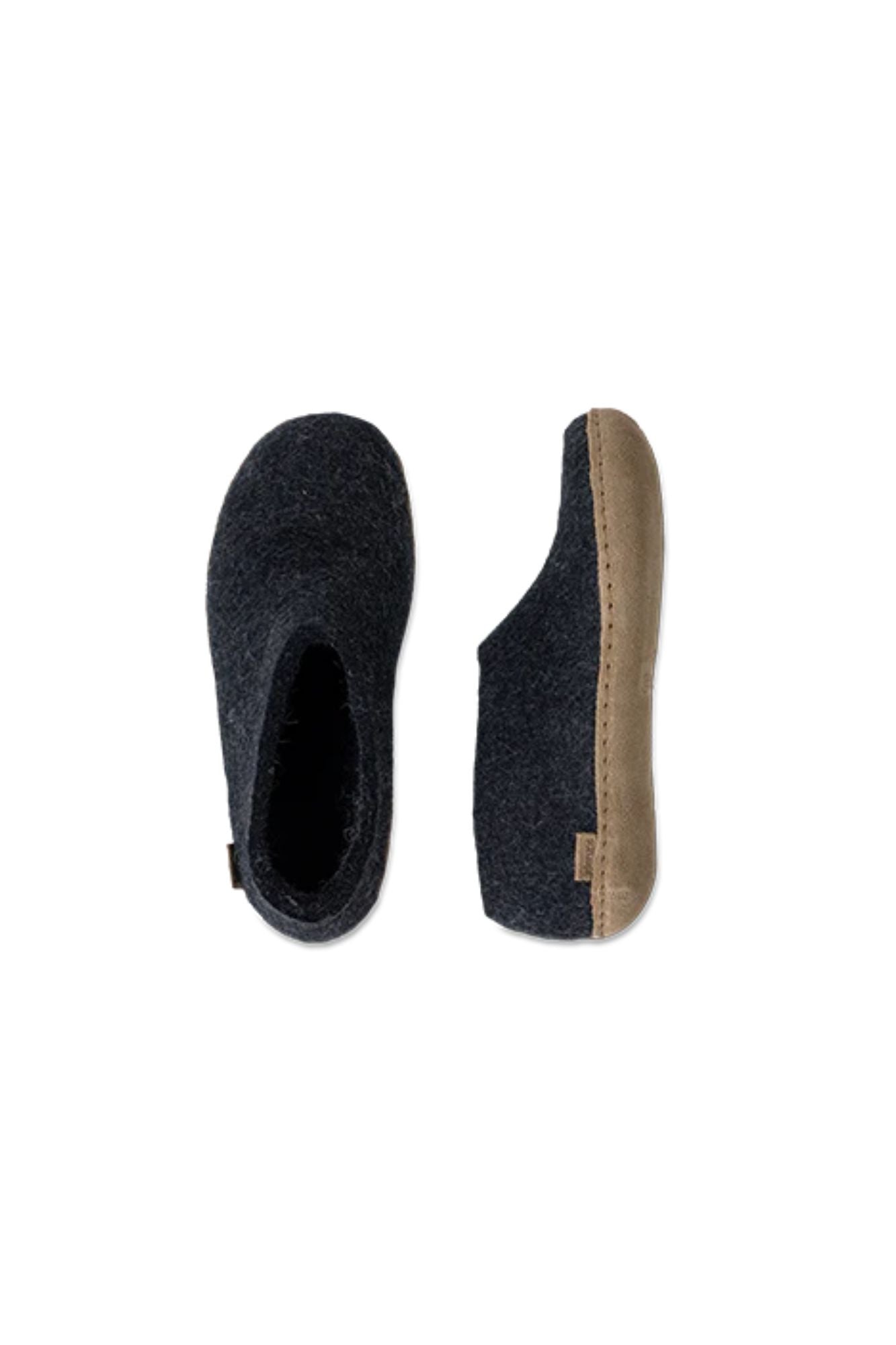 Shoe | Leather Sole Charcoal