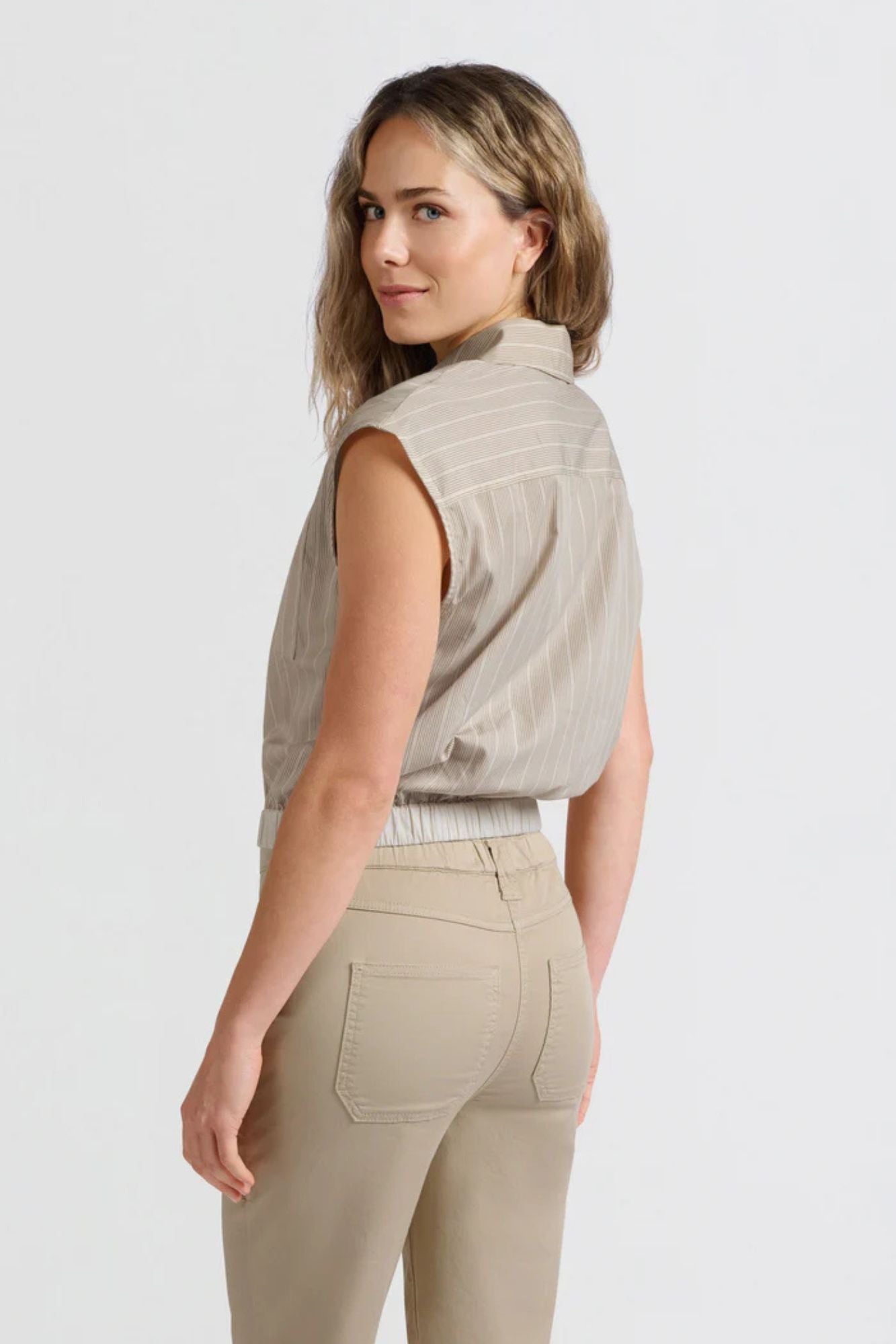 Humus Sleeveless Blouse