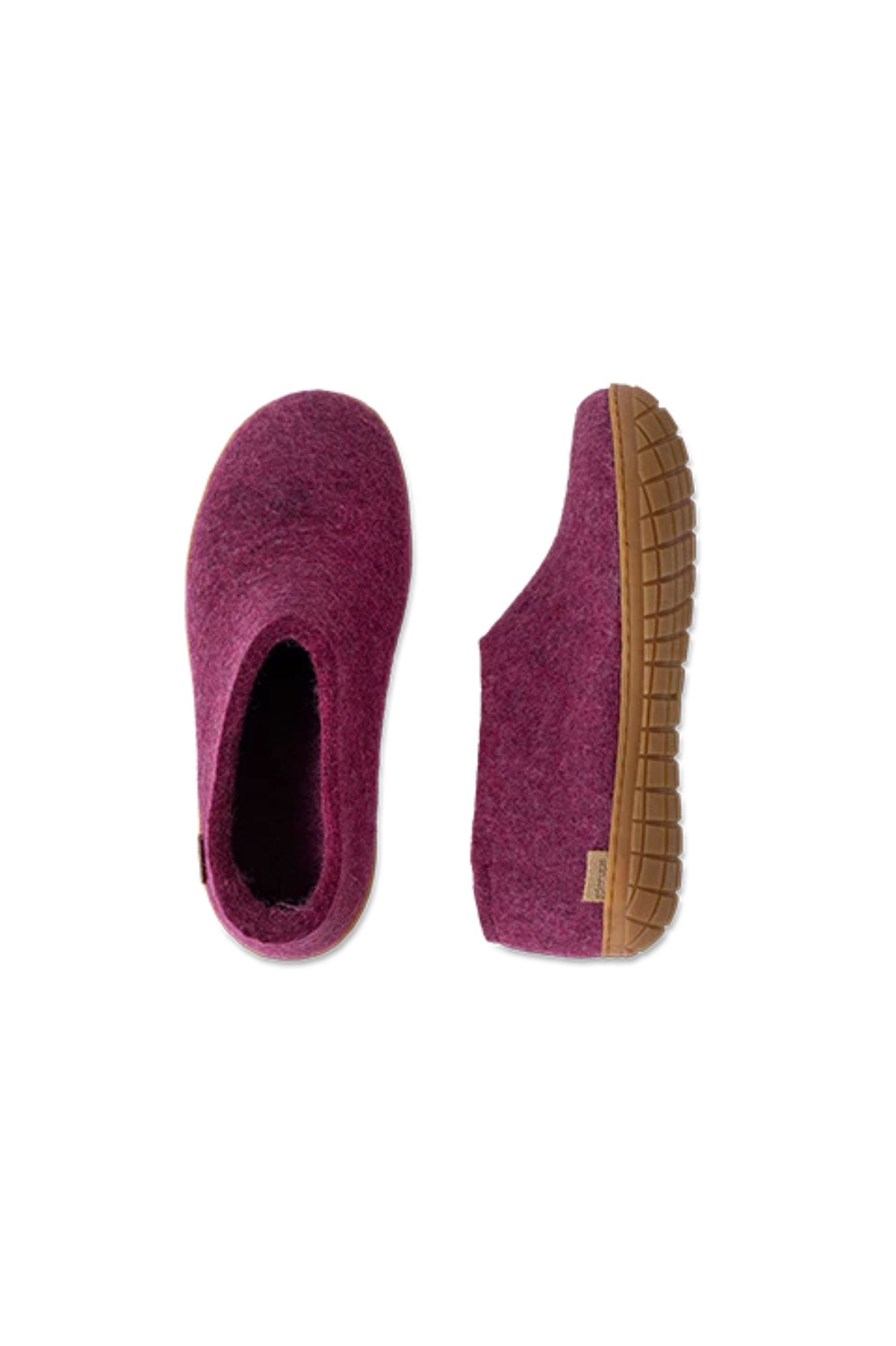 Shoe |Honey Rubber Sole Cranberry