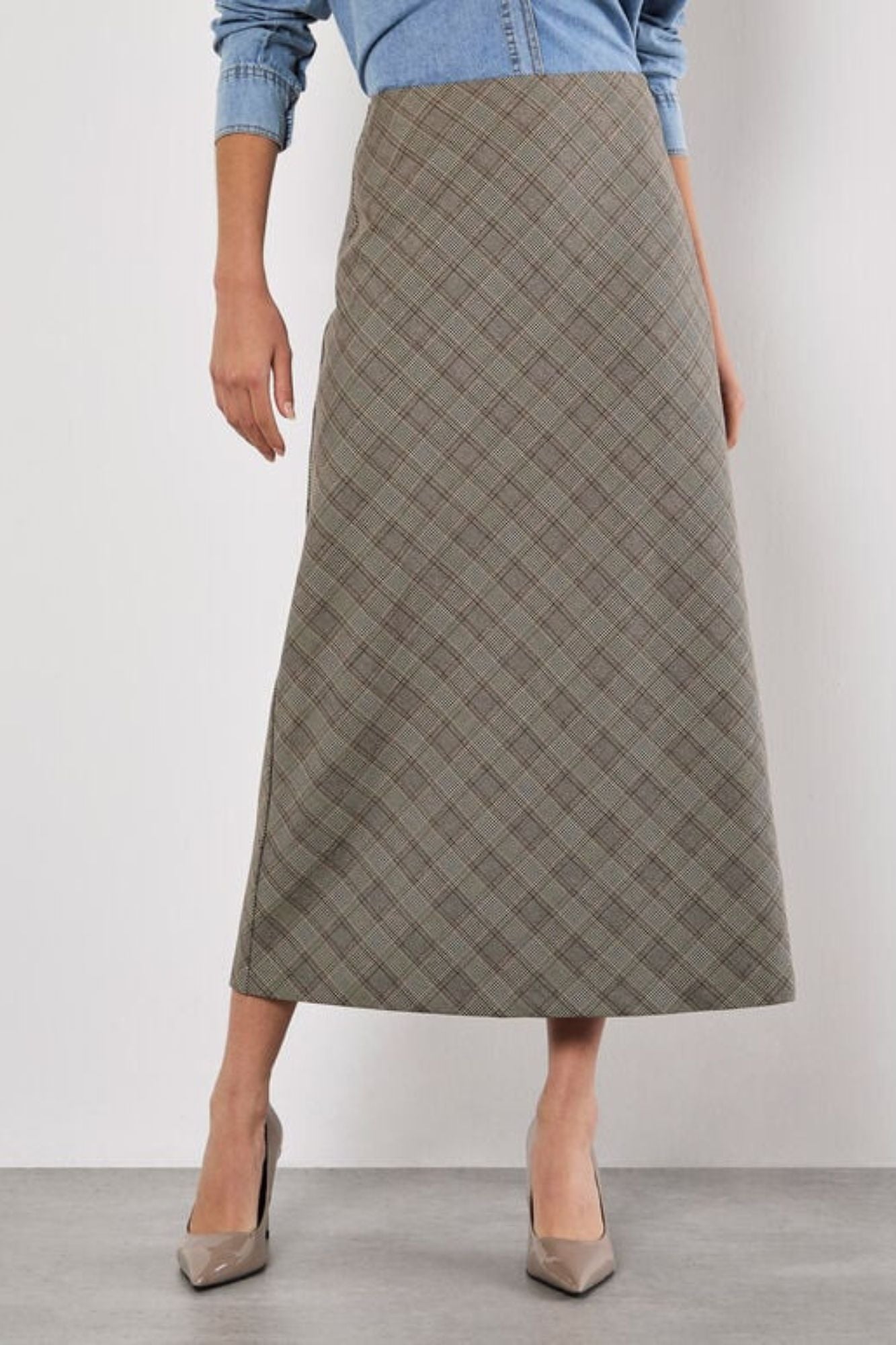 Heritage Check Skirt