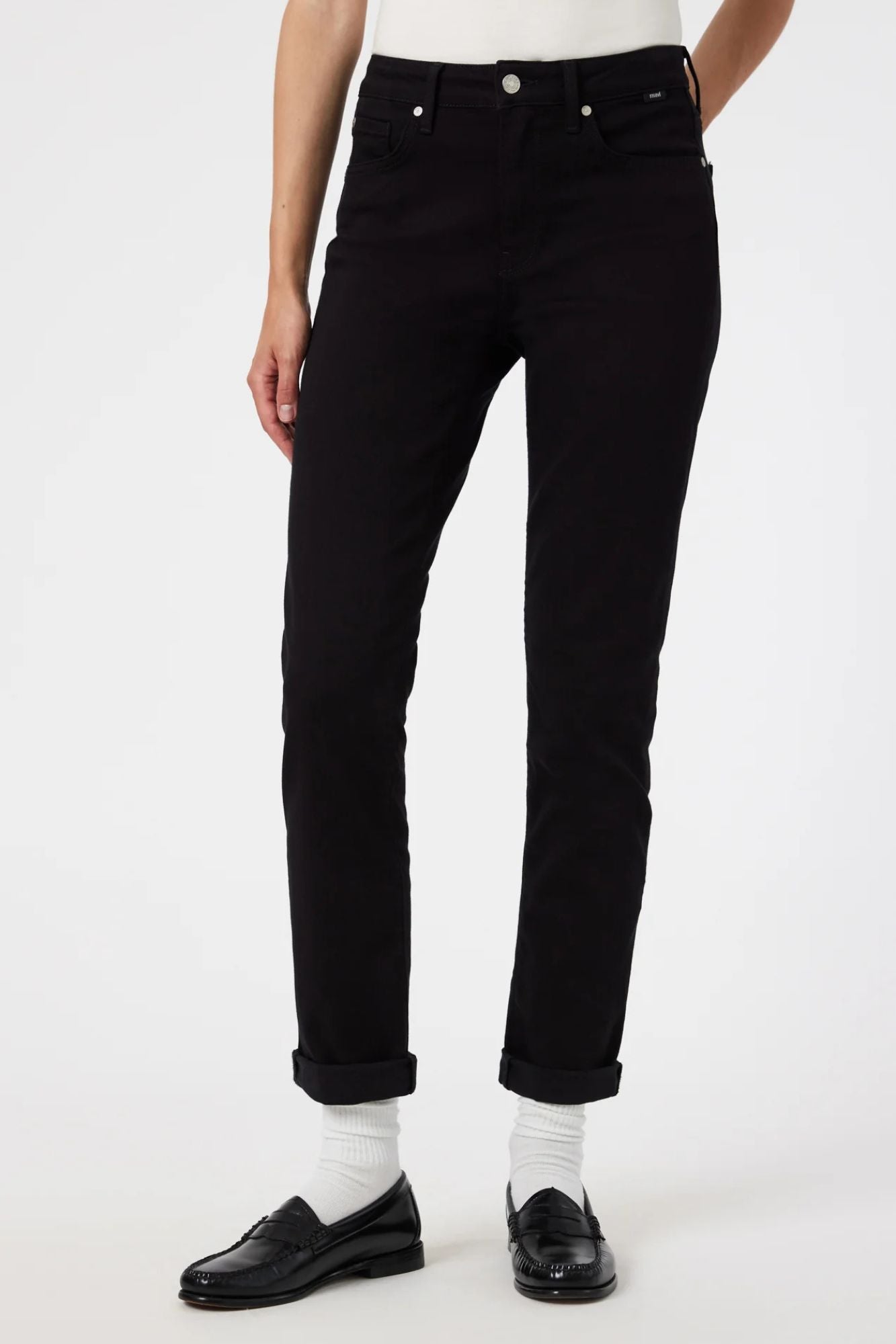 Kathleen Slim Boyfriend | Black