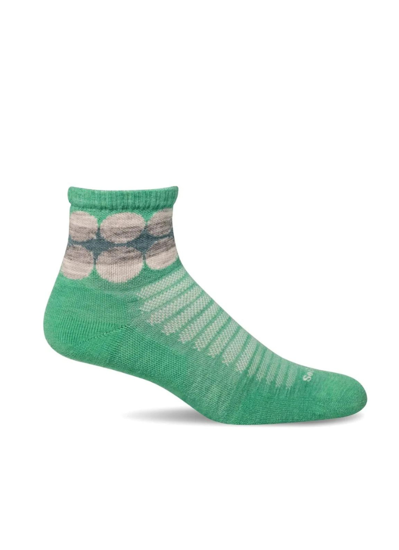 Spin Quarter | Moderate Compression Socks