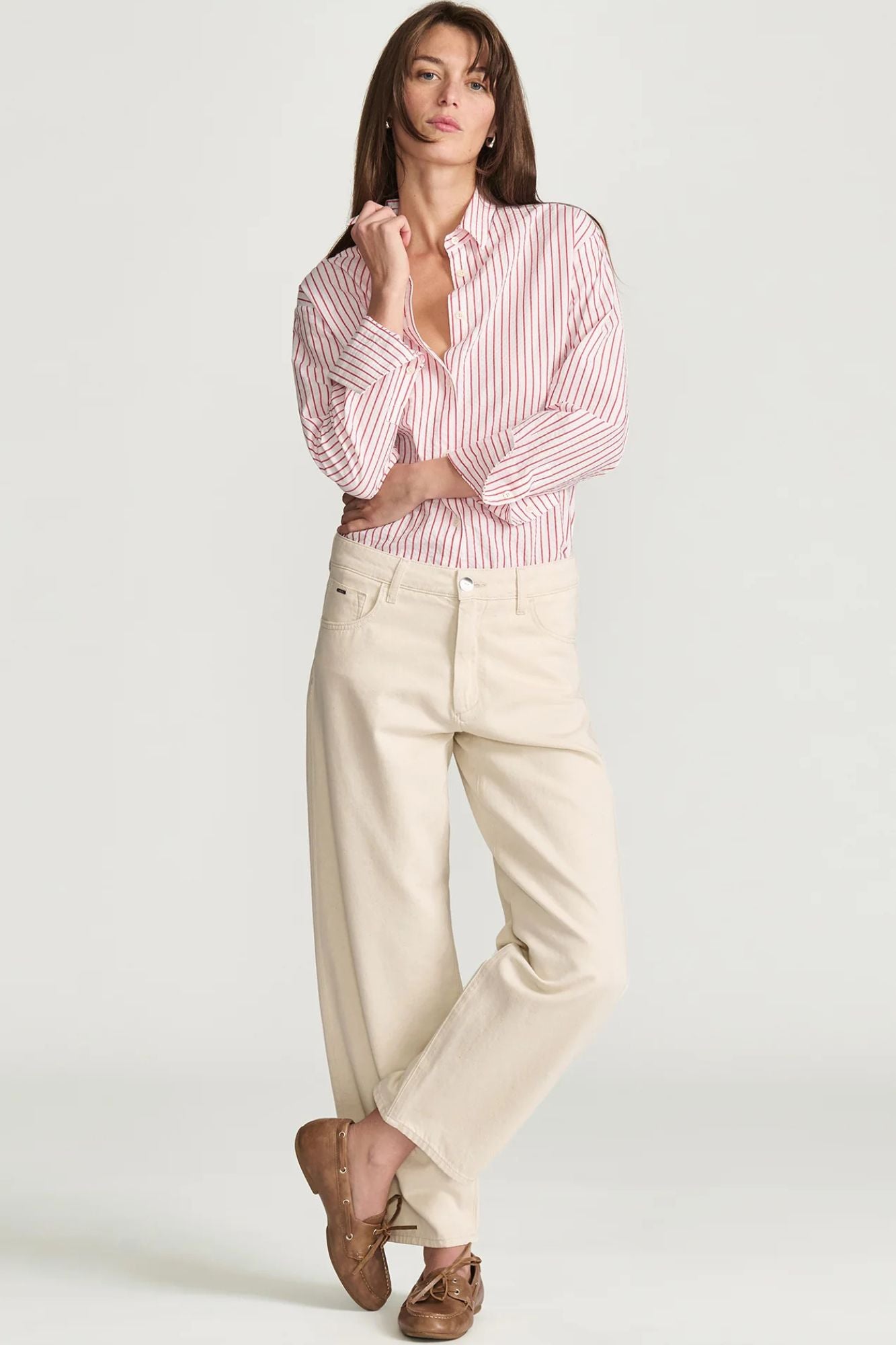 Leila High- Rise Baggy Jean