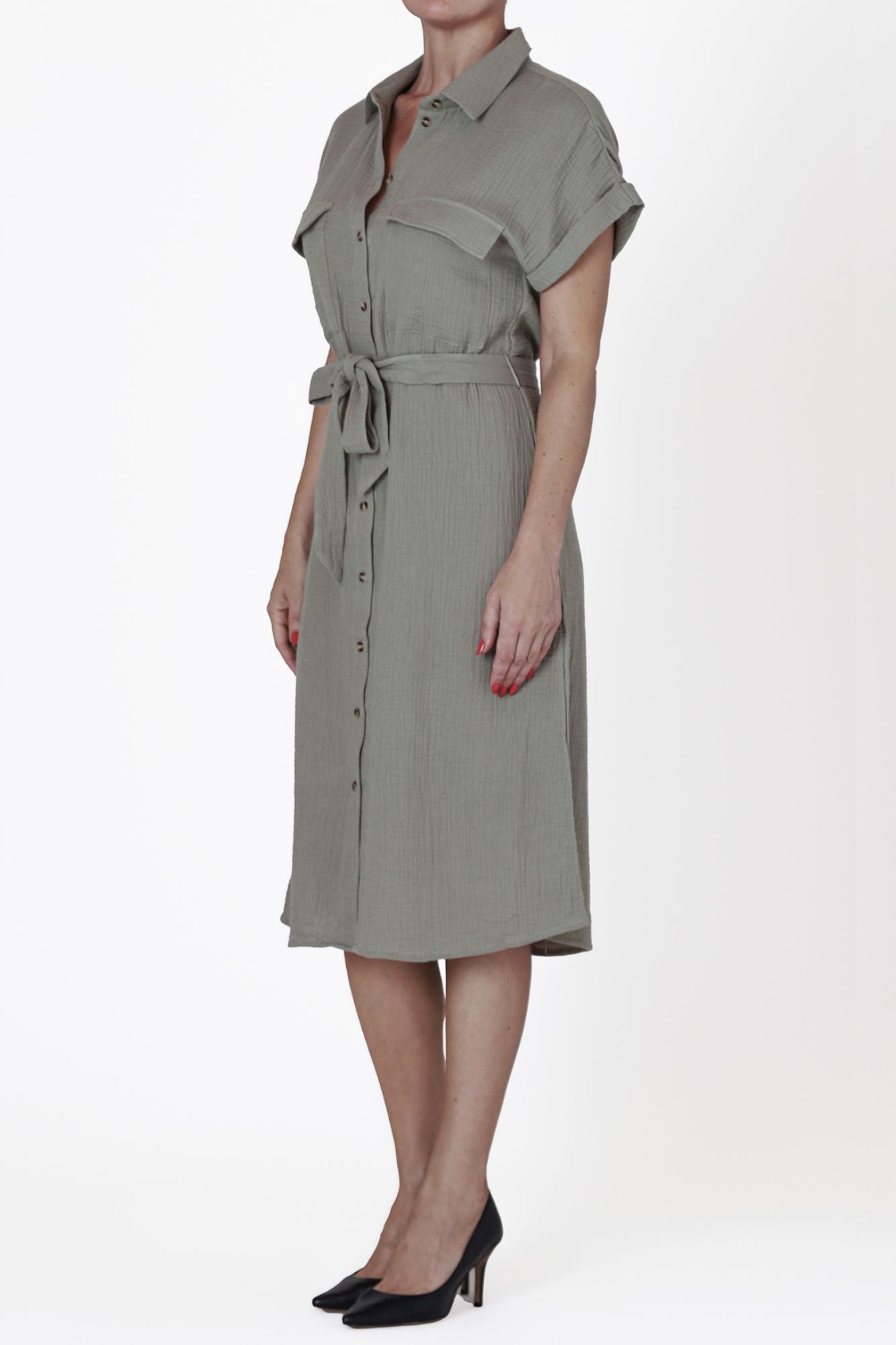 Utility Shirt Dress