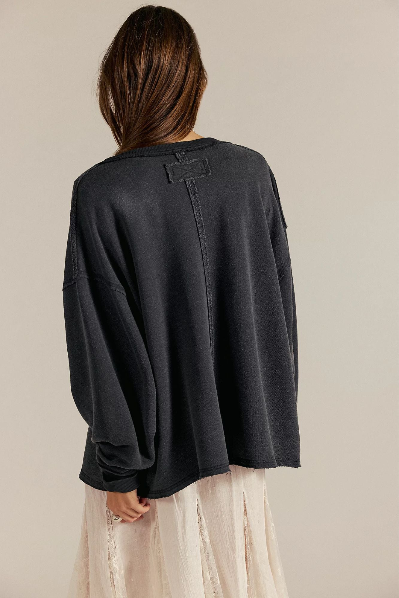 Venice V Neck Graphic Sweatshirt