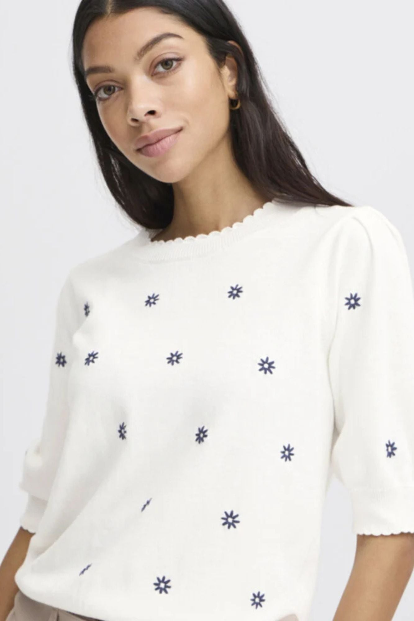 Ottoline Short Sleeve Sweater