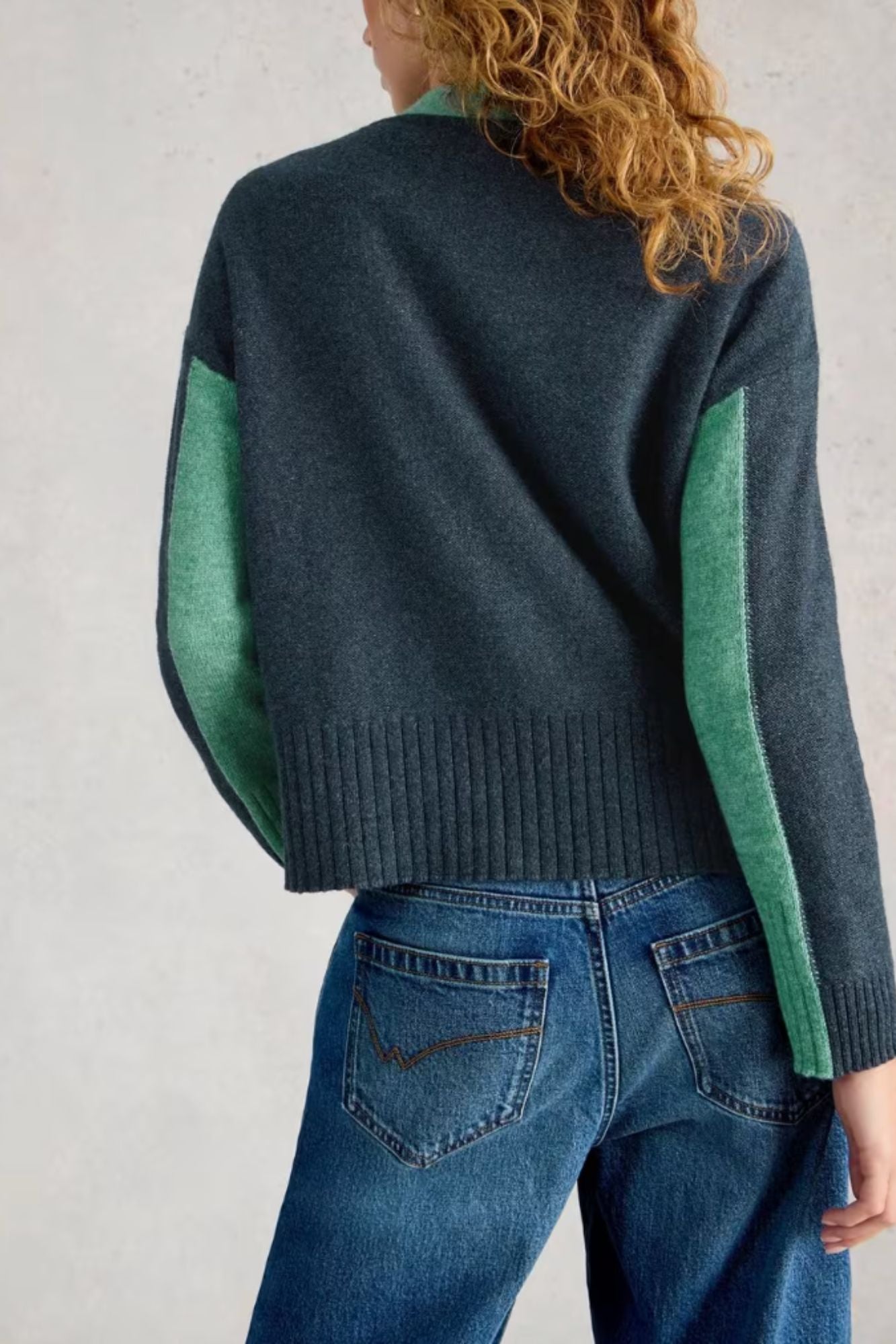 Mary Colour Block Cardi