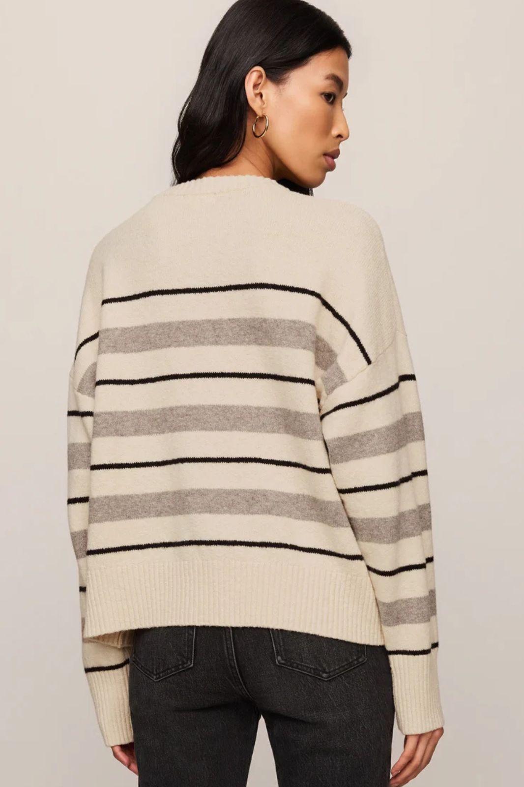 Cirrus Stripe Sweater