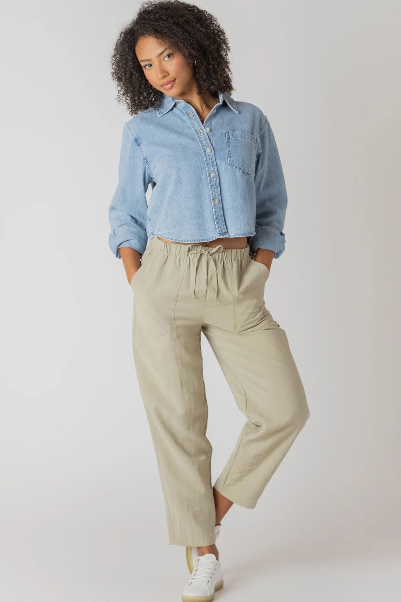 Lightweight Denim Shirt