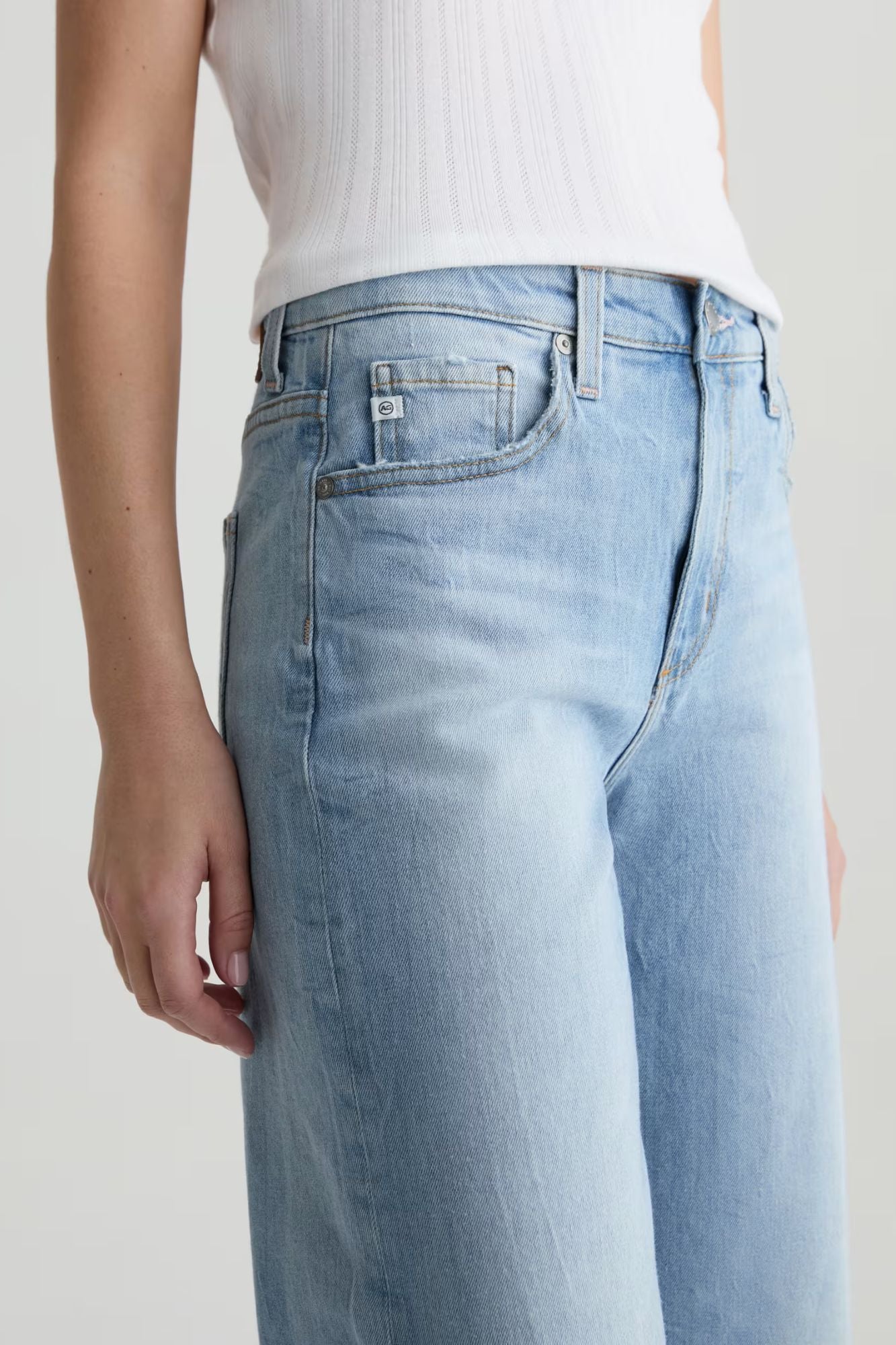 Saige Wide Leg Crop Jean