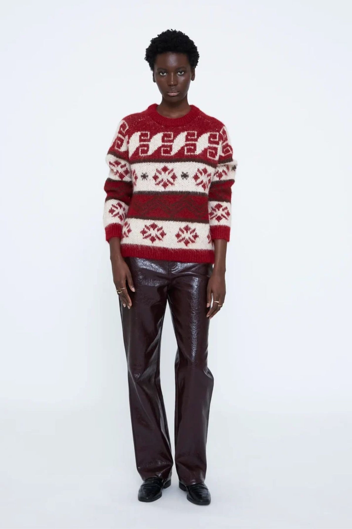 Fair Isle Knitted Sweater