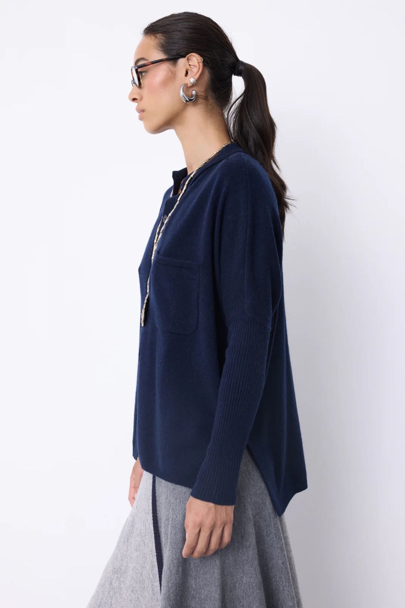 Andrea Cashmere Poncho