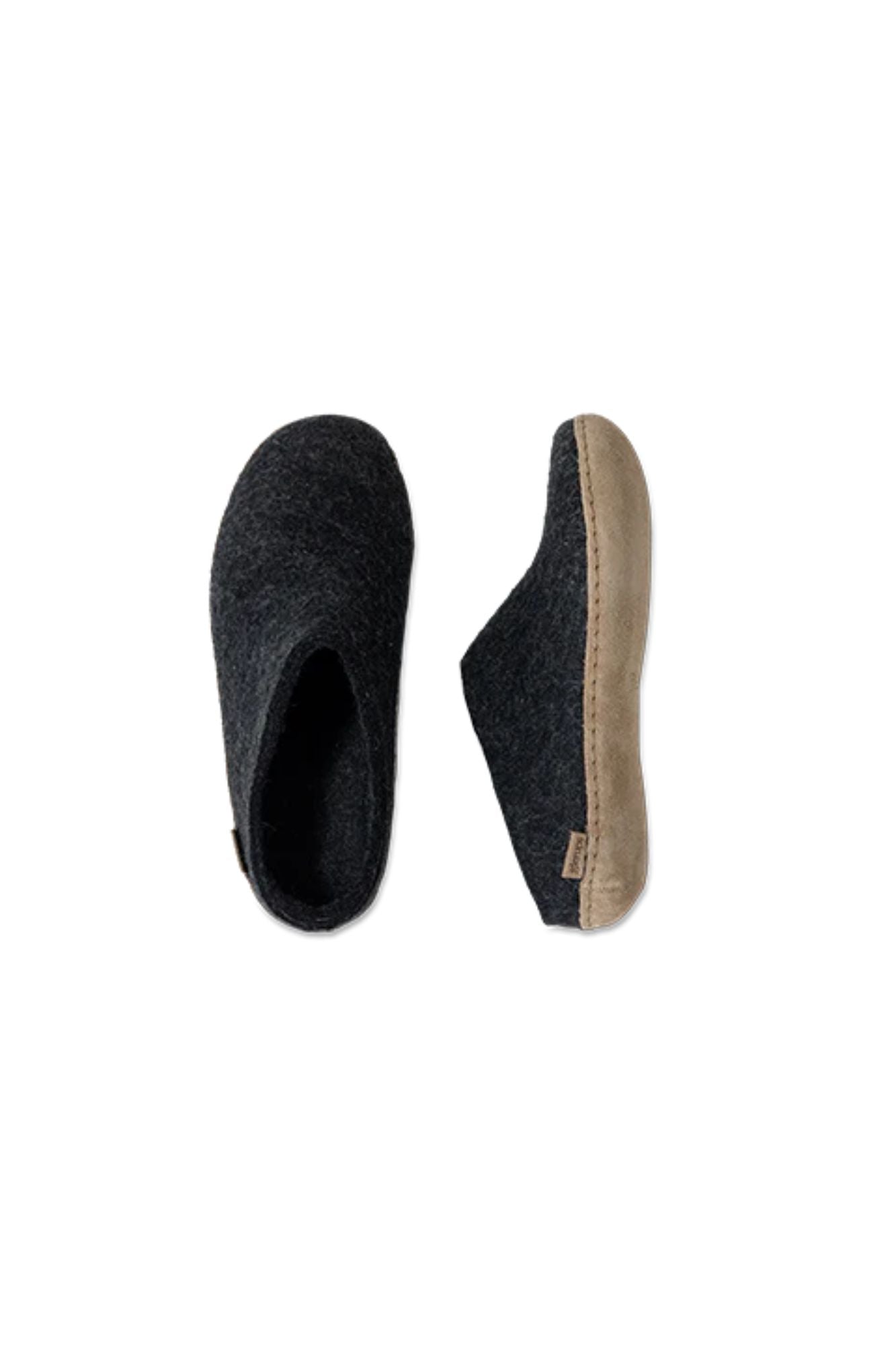 Slip-On | Leather Sole Charcoal