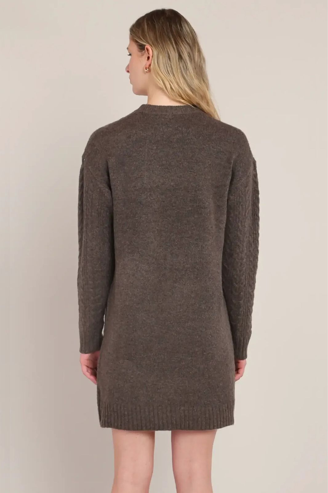 Cable knit Dress