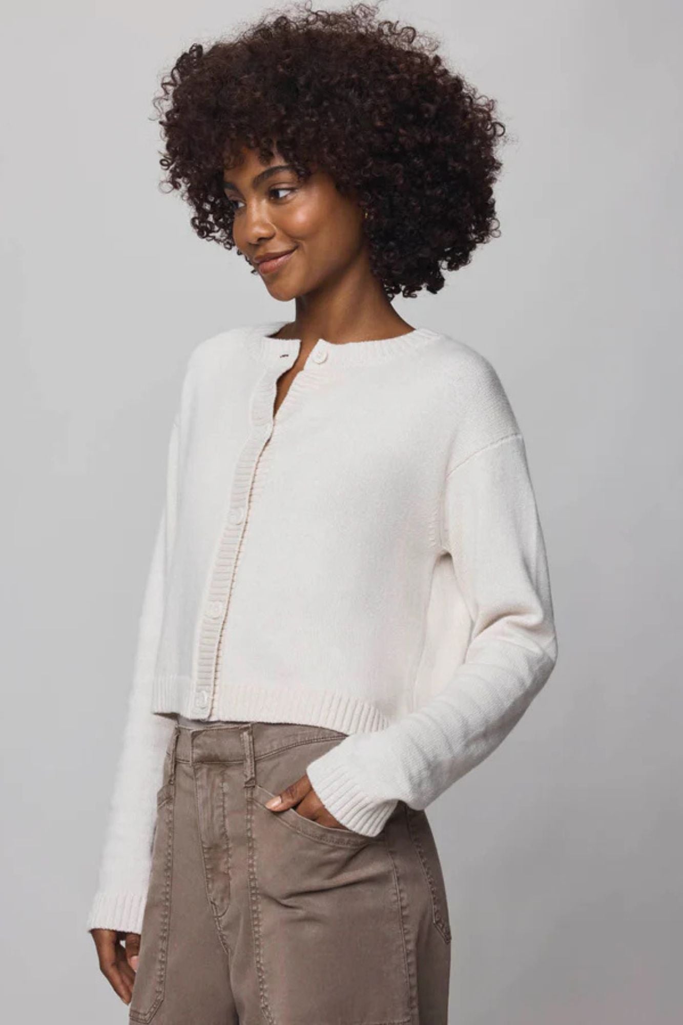Amber Cropped Cardigan