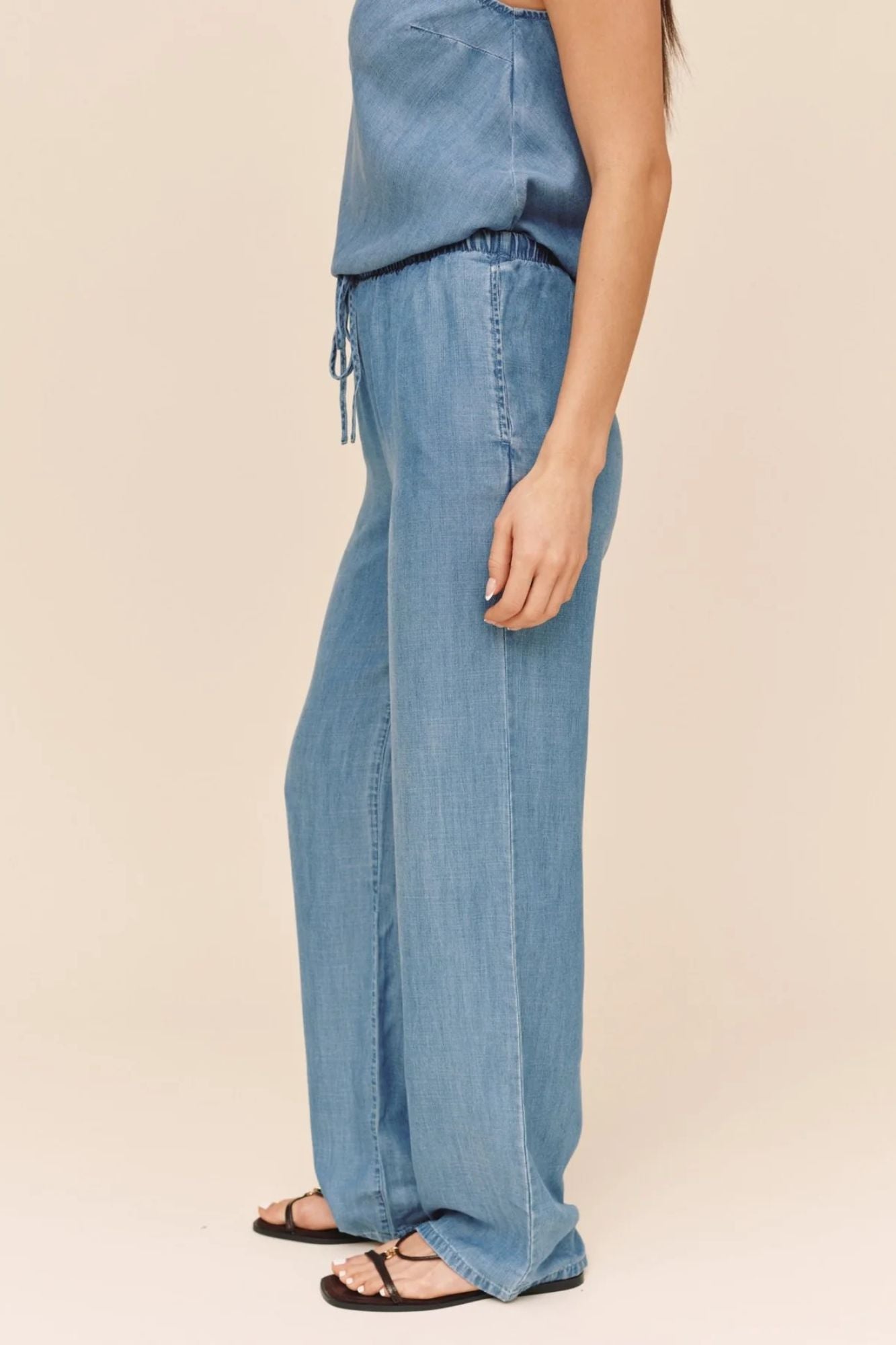 Wide Leg Drawstring