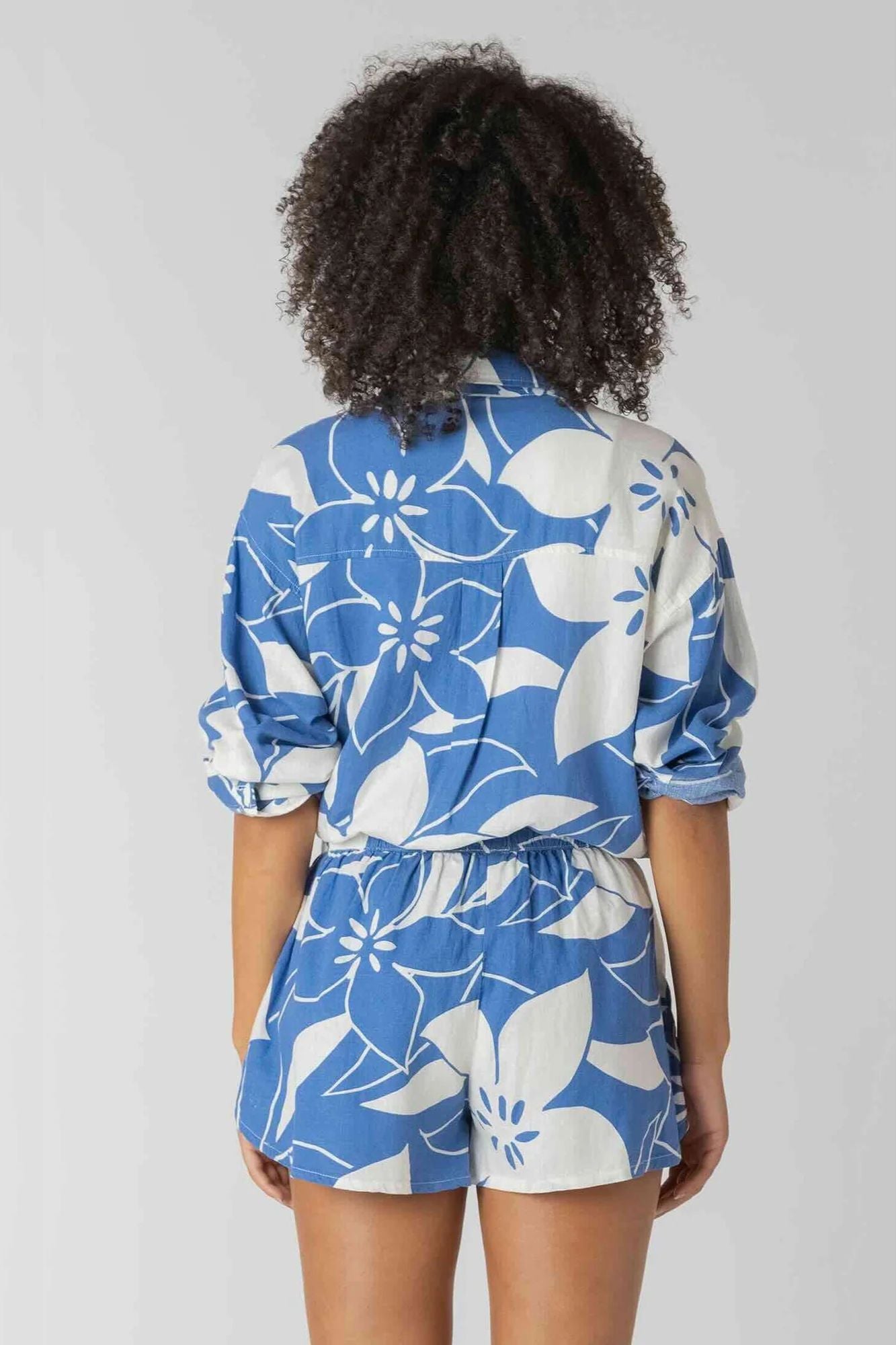 Button Front Linen Shirt