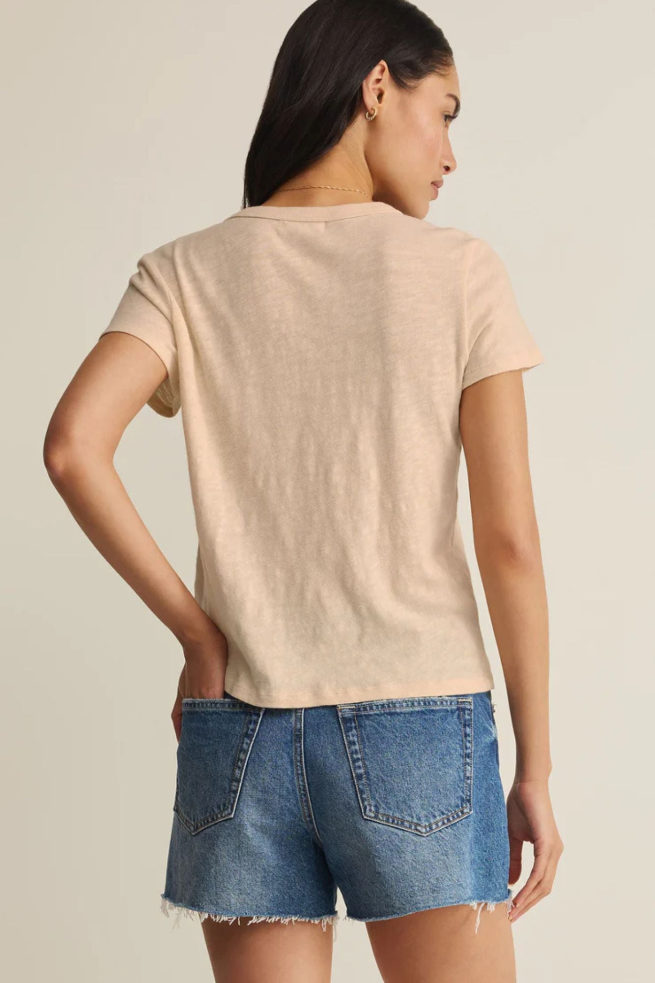 Junie Slub Tee Shirt