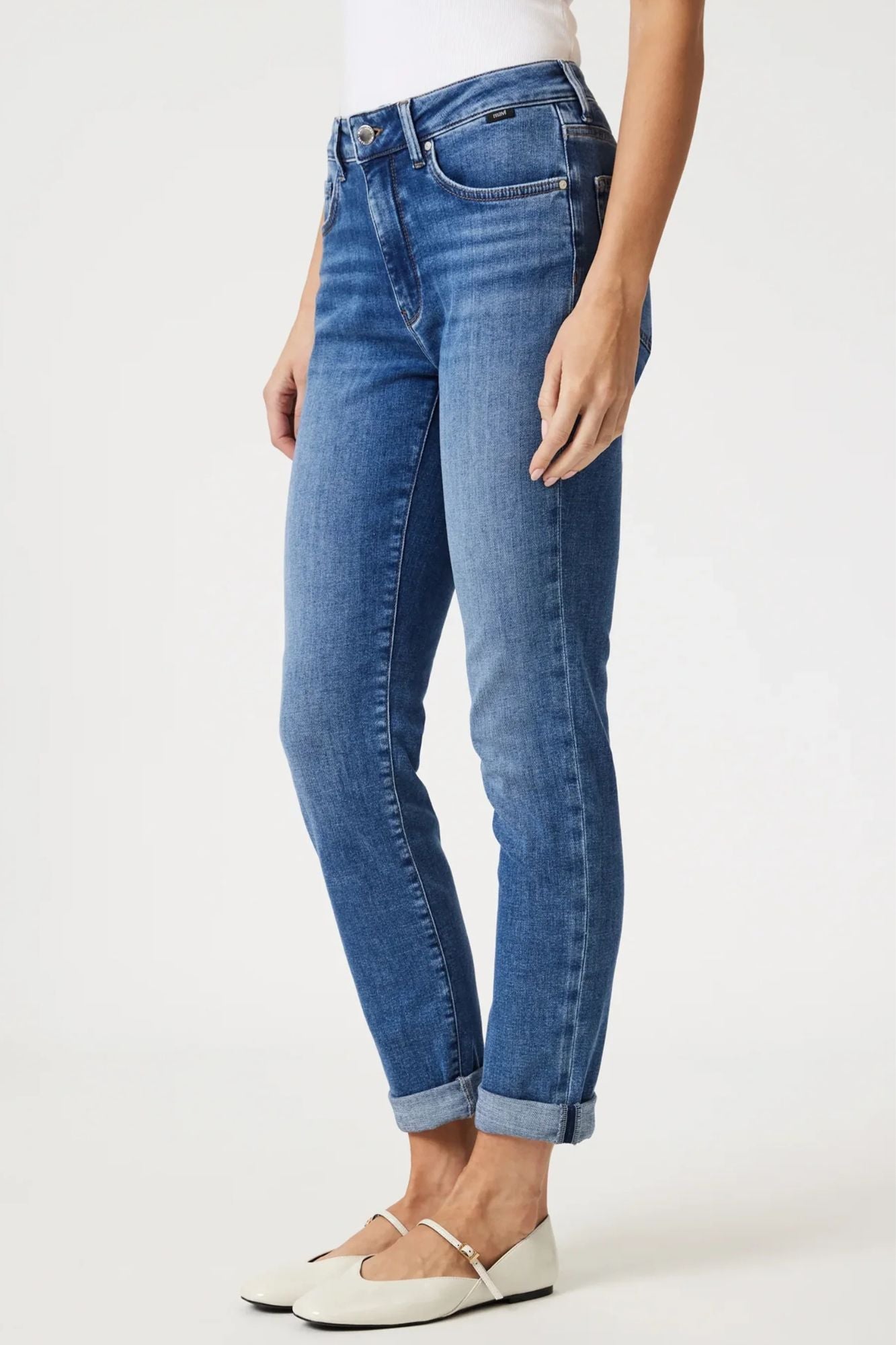 Kathleen Slim Boyfriend Jeans