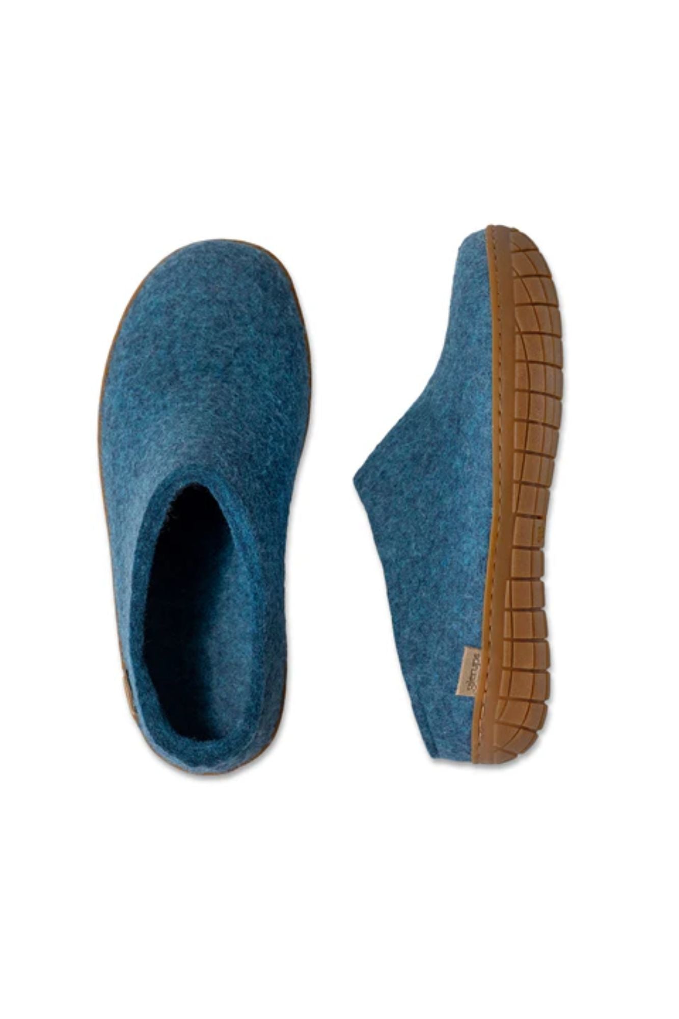 Slip-On | Honey Rubber Sole Petrol