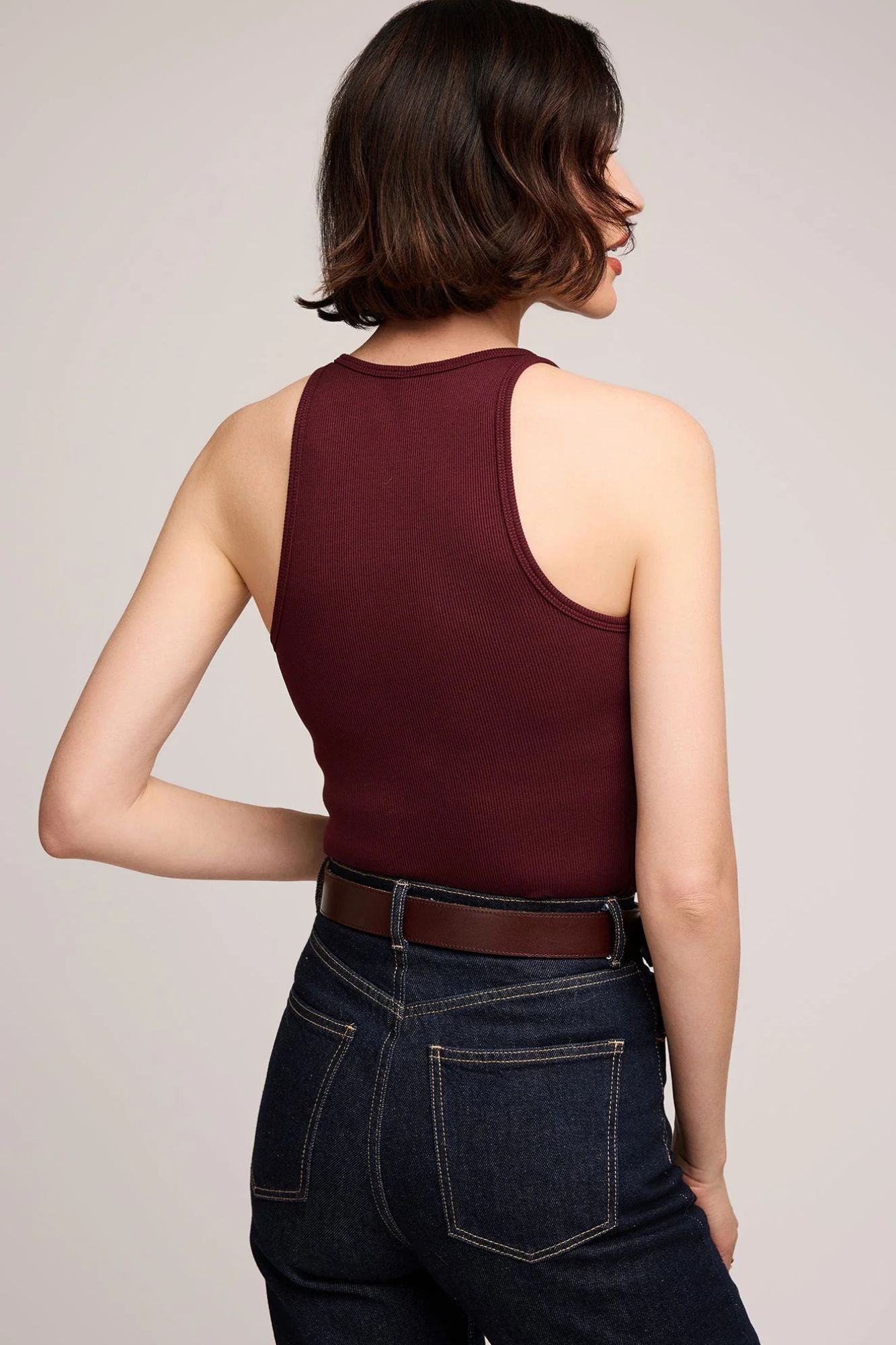 Ronan Ribbed Tank