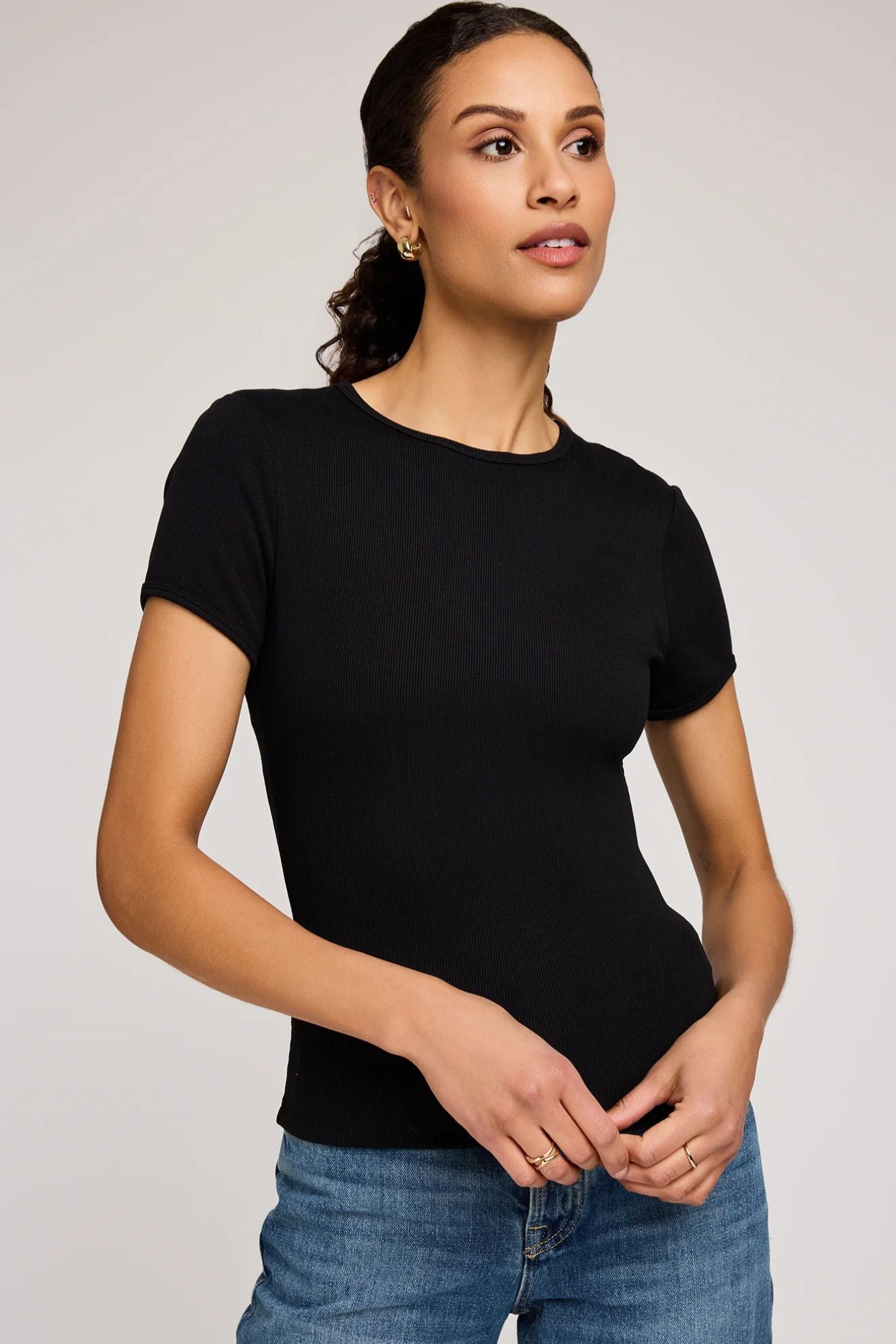 Shania Ribbed T-Shirt