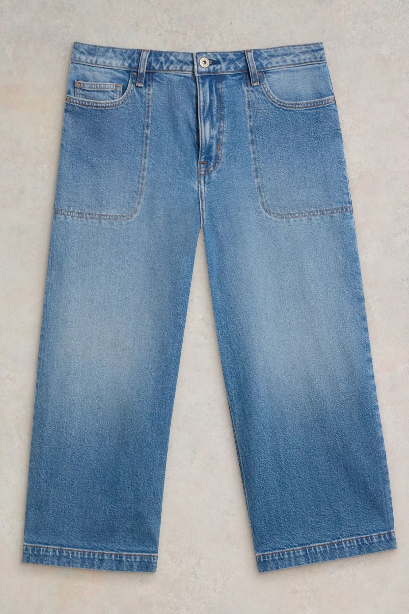 Tia Wide Leg Crop Jean