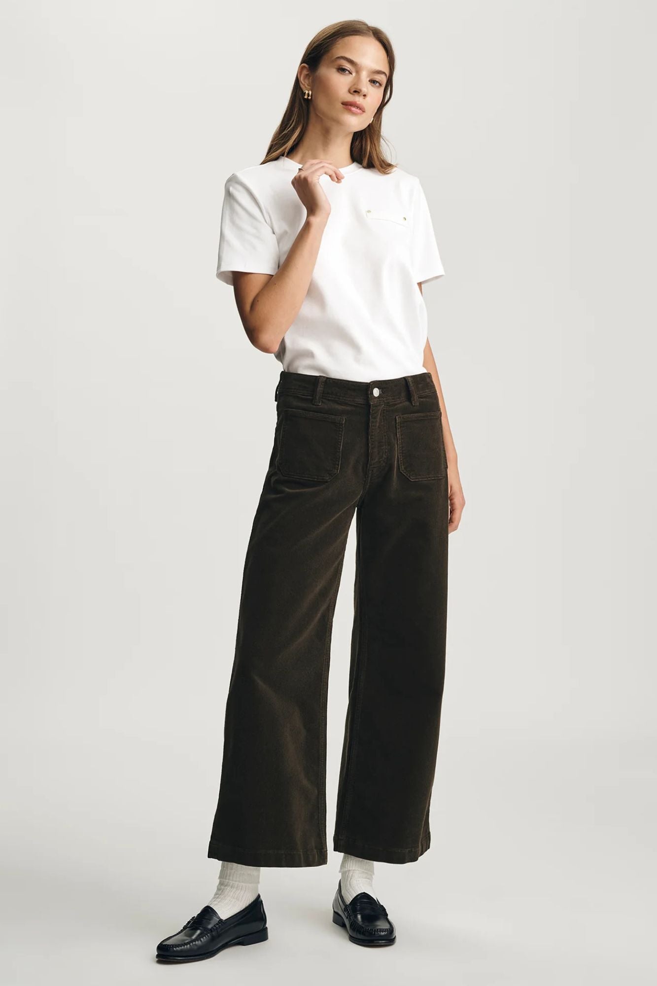 Paloma Marine Wide Leg Cord