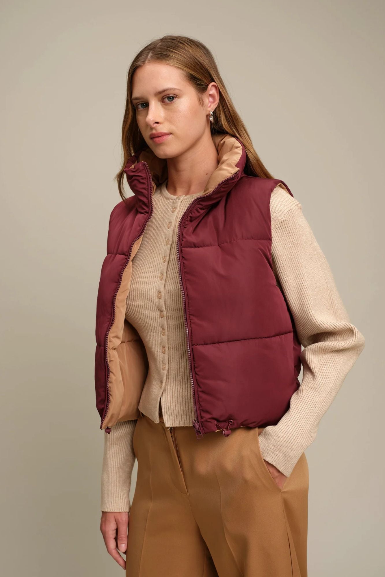 Kansas Reversible Puffer Vest