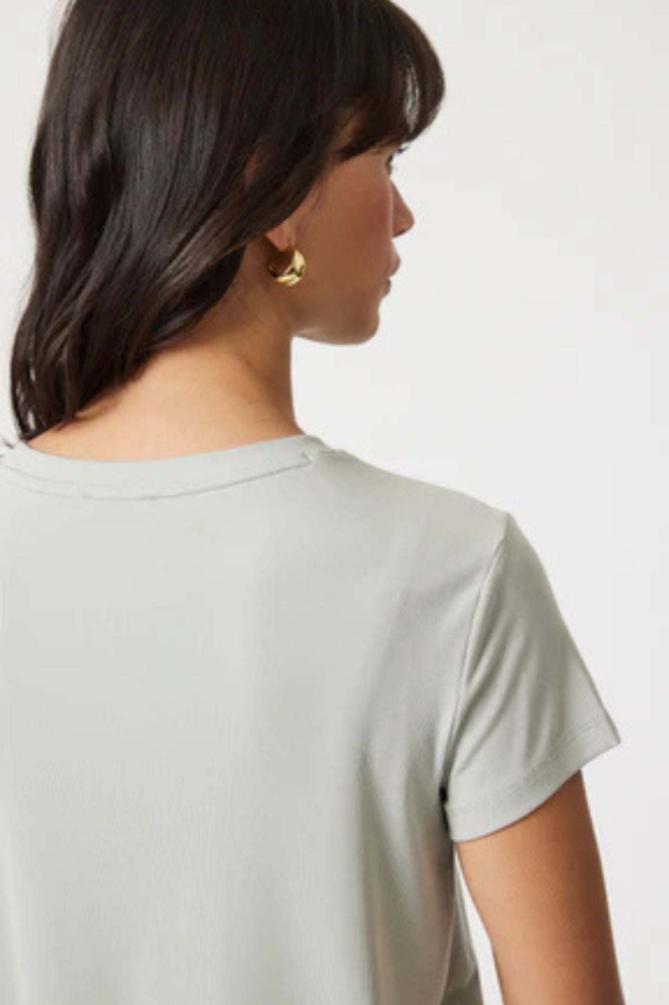 Luxe Touch Tencel Ribbed T-Shirt