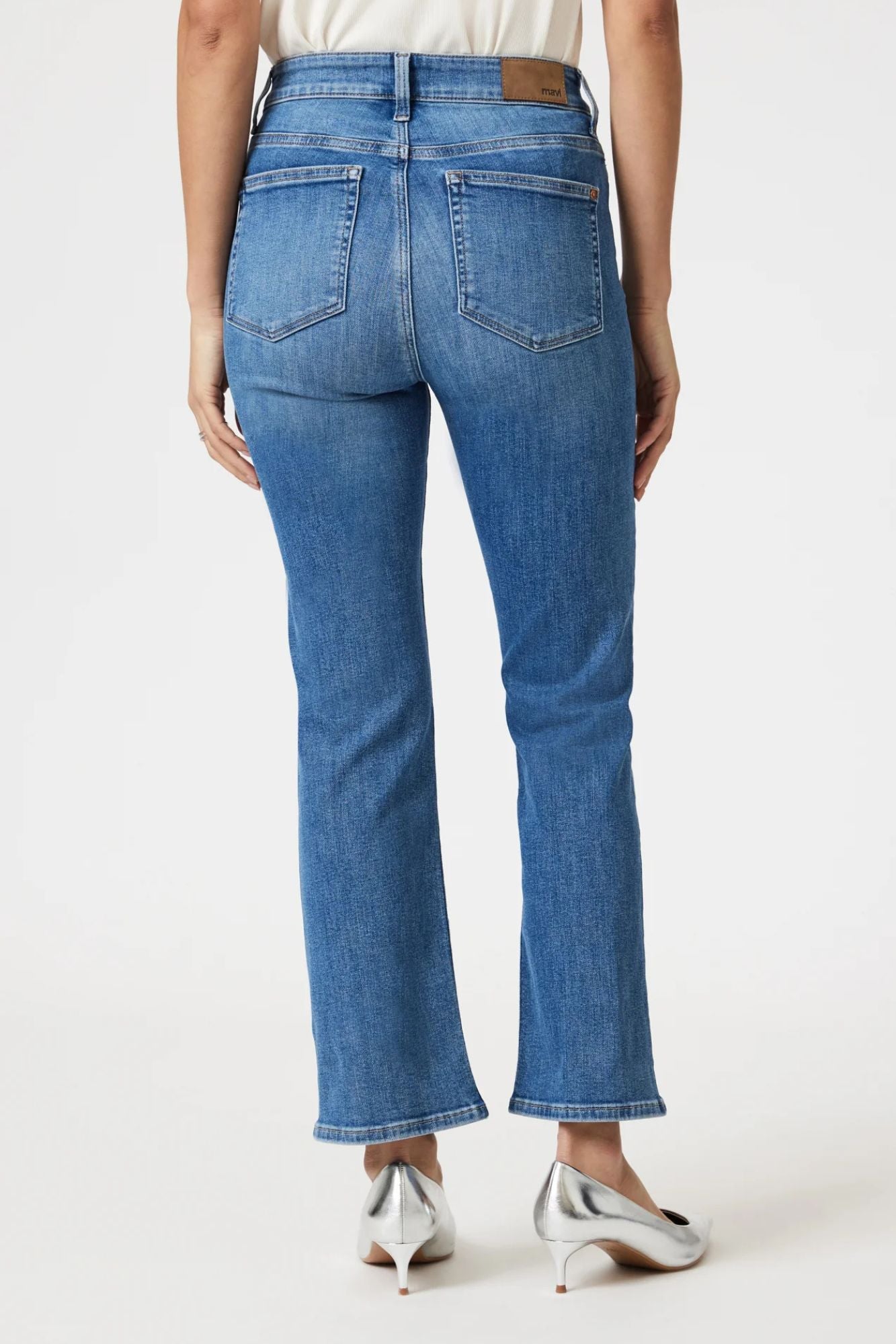 Anika Cropped Flare Jeans