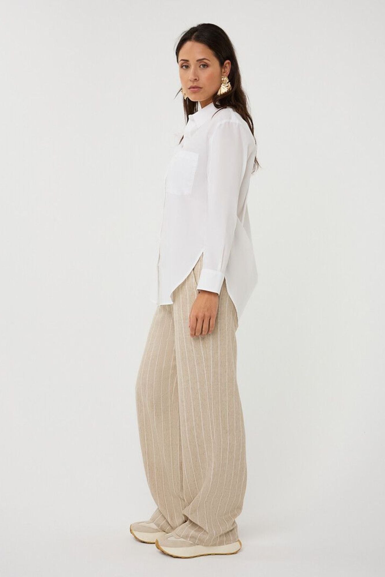 Seavy Poplin Blouse