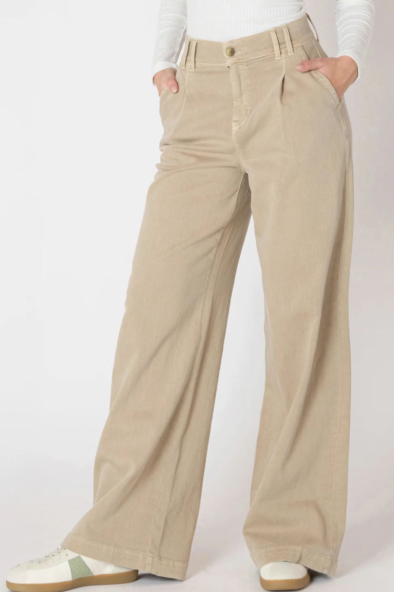 Flowy Twill Trouser
