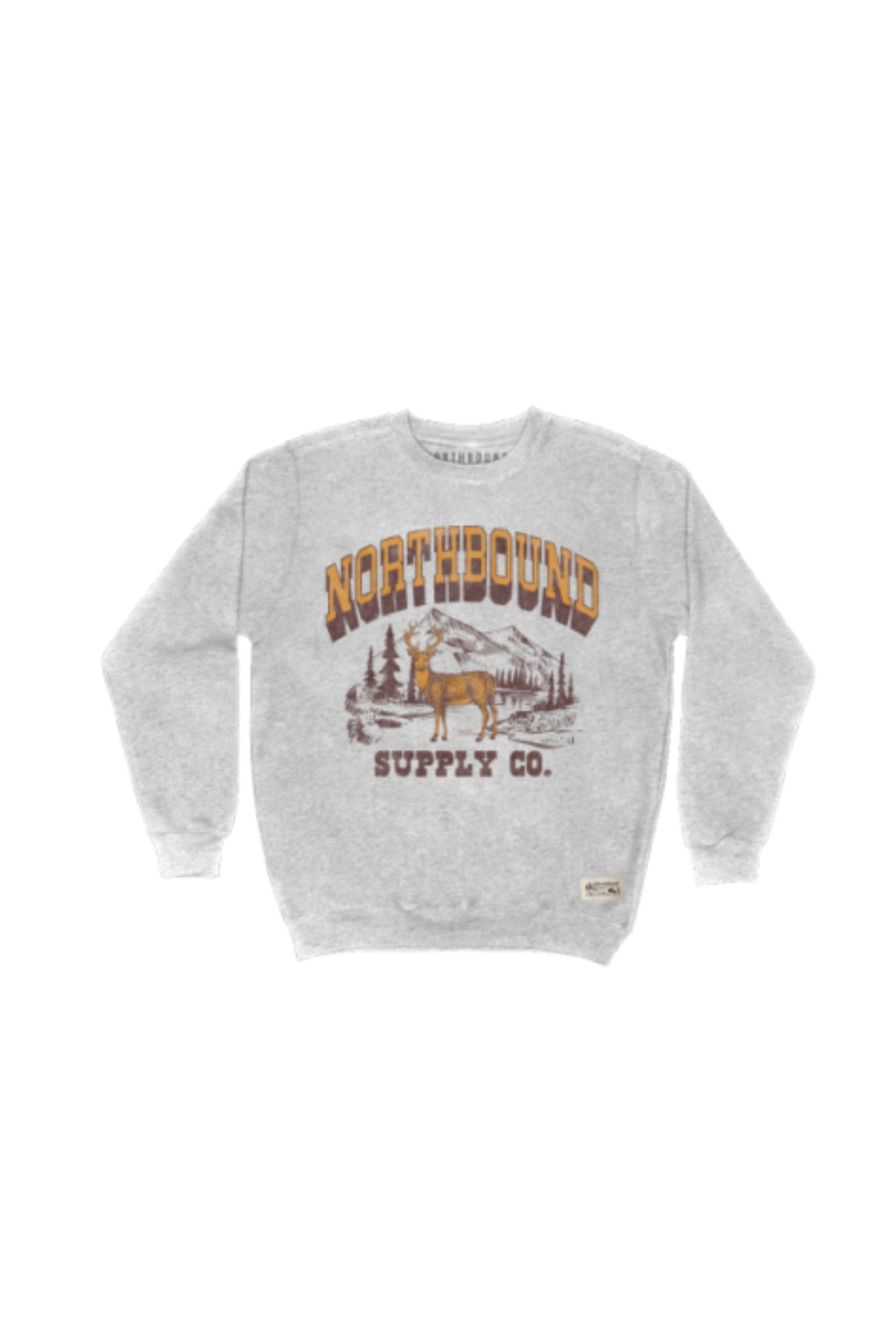 Deer Crewneck Fleece