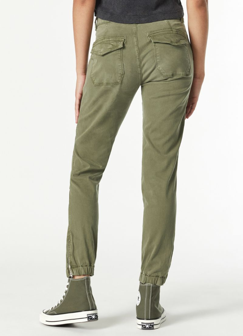 Ivy Cargo Pant | Loden Green