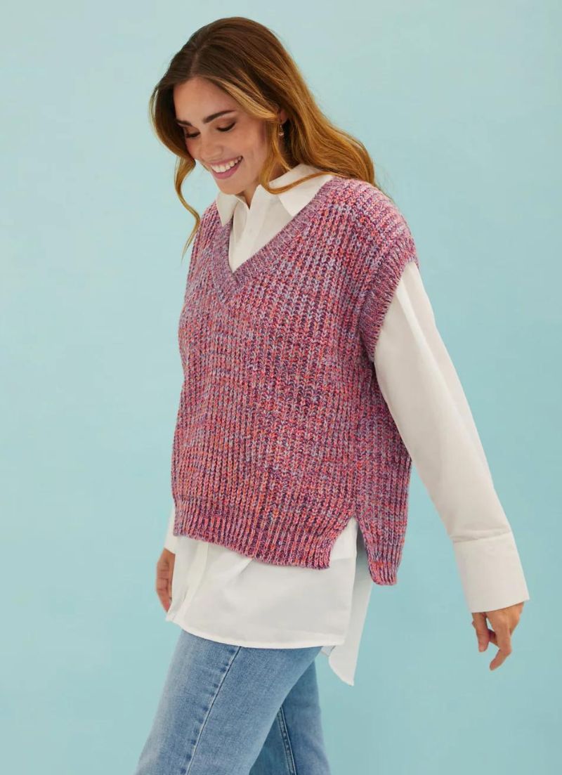 Pull torsadé Sara