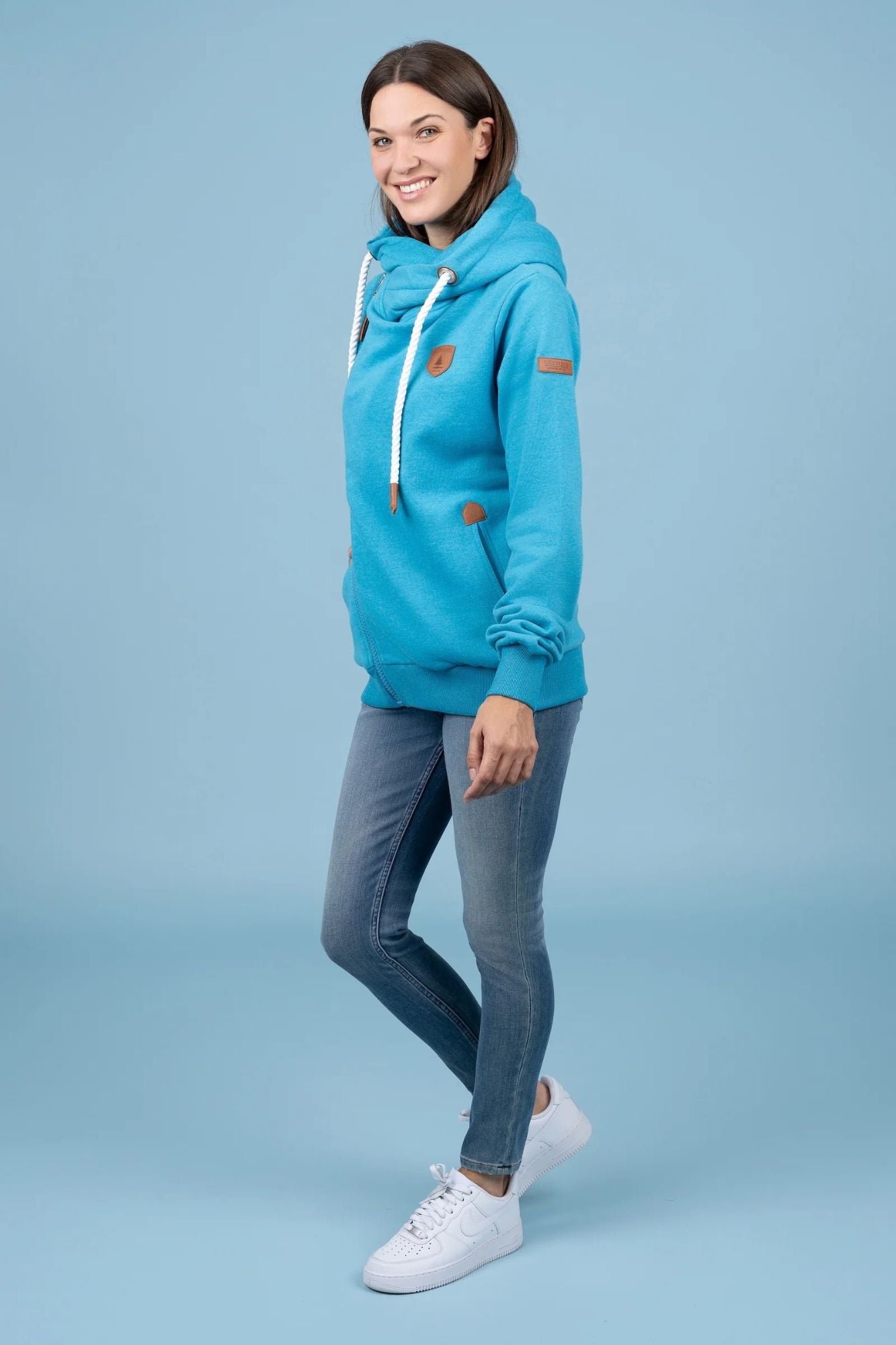 Athena Asymmetric Zip Hoodie