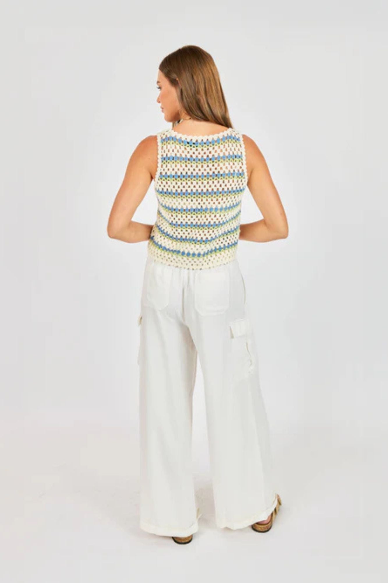 Stairsteps Crochet Vest