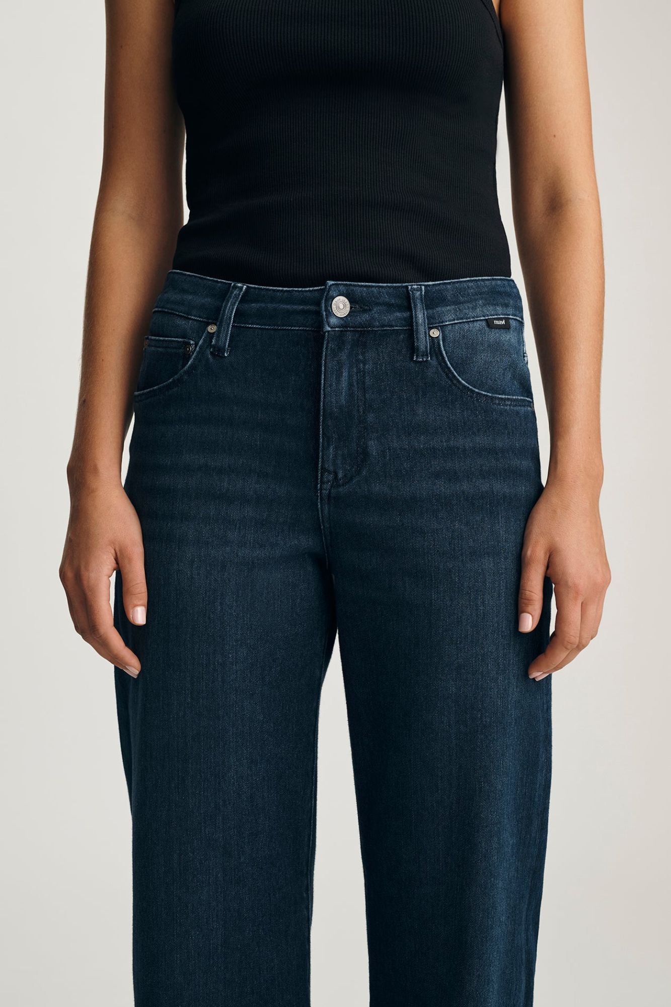 Sabrina Mid Rise Wide Leg Jean