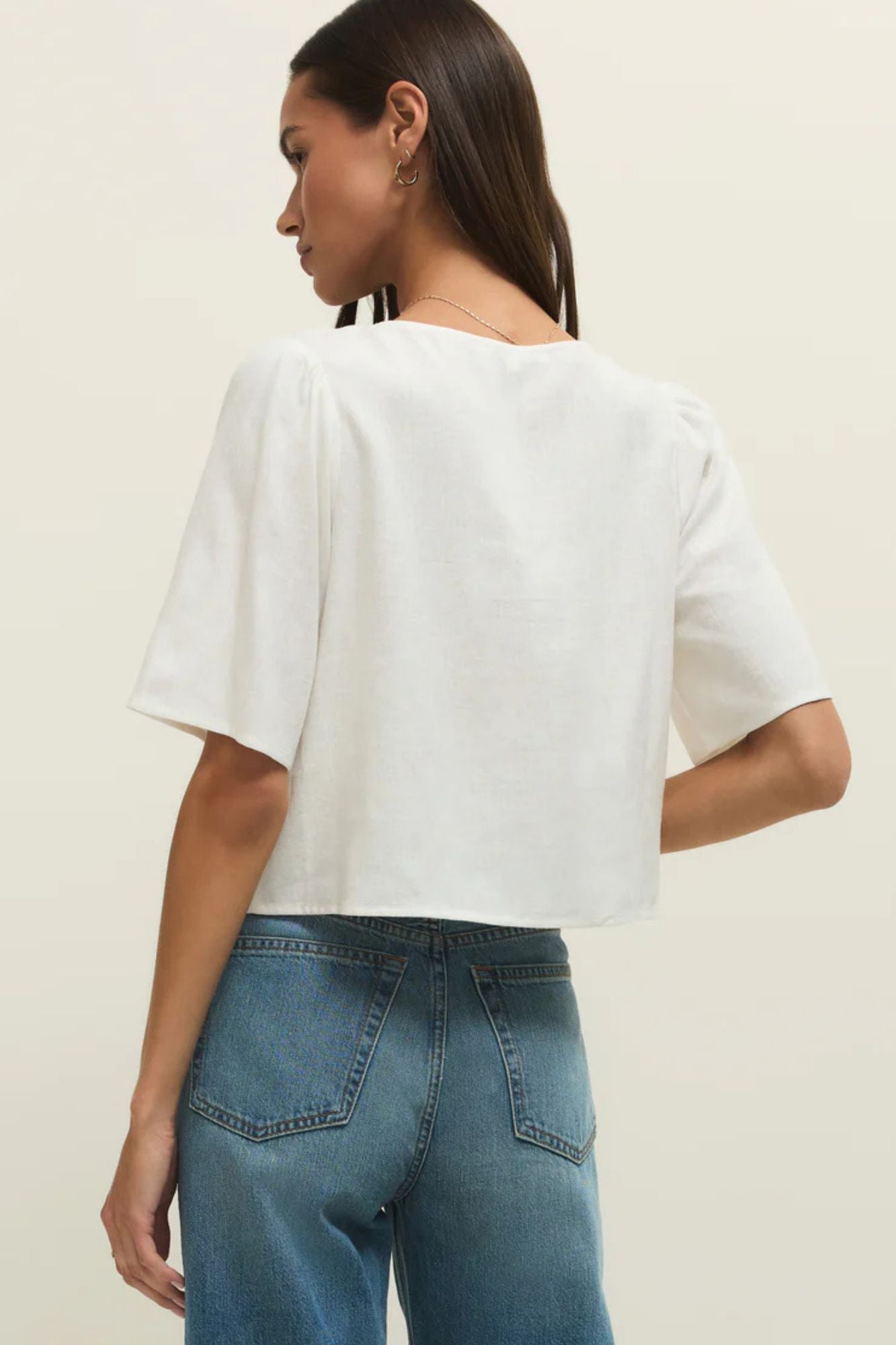 La Belle Linen Top