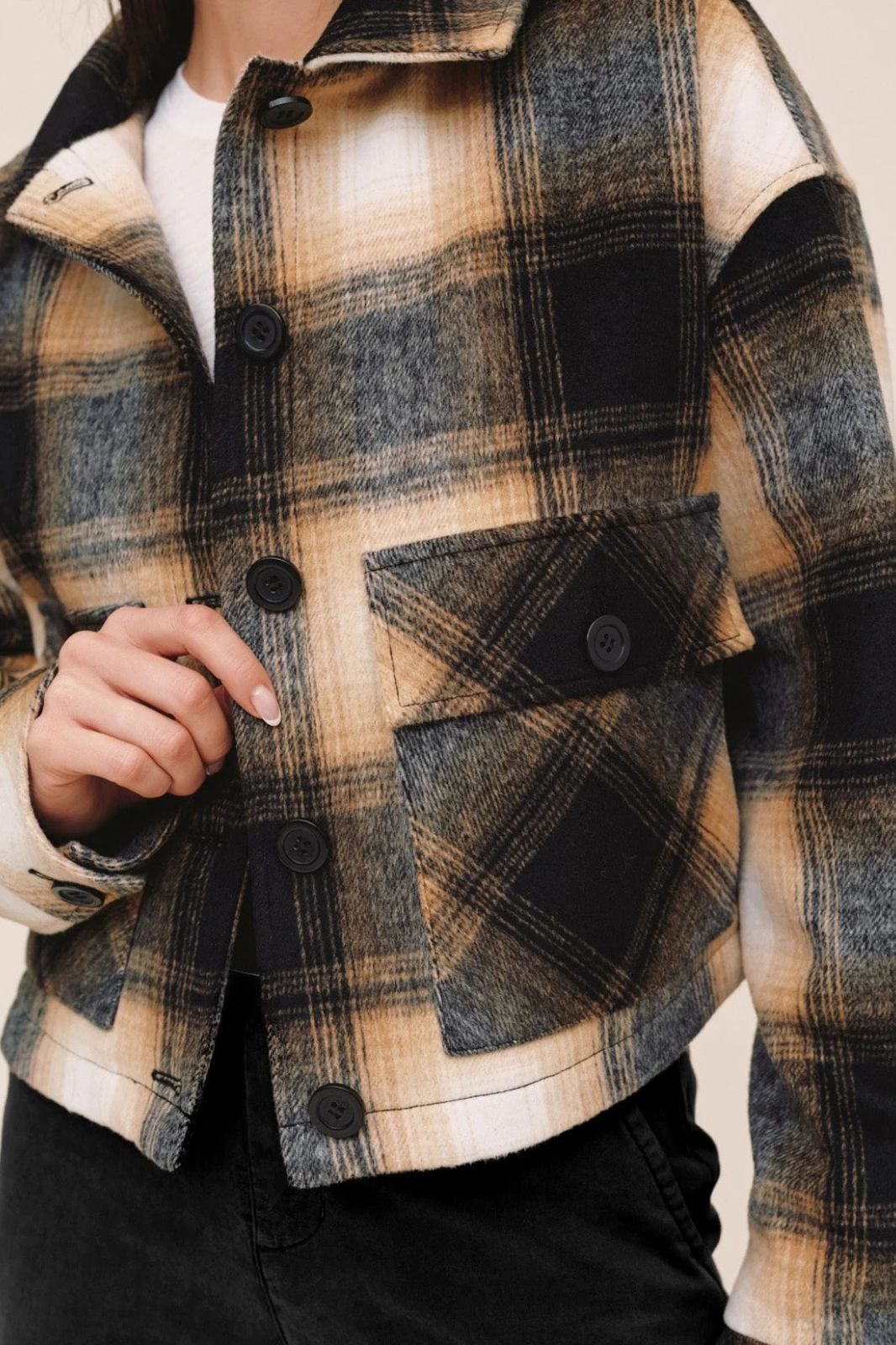 Flap Pocket Jacket