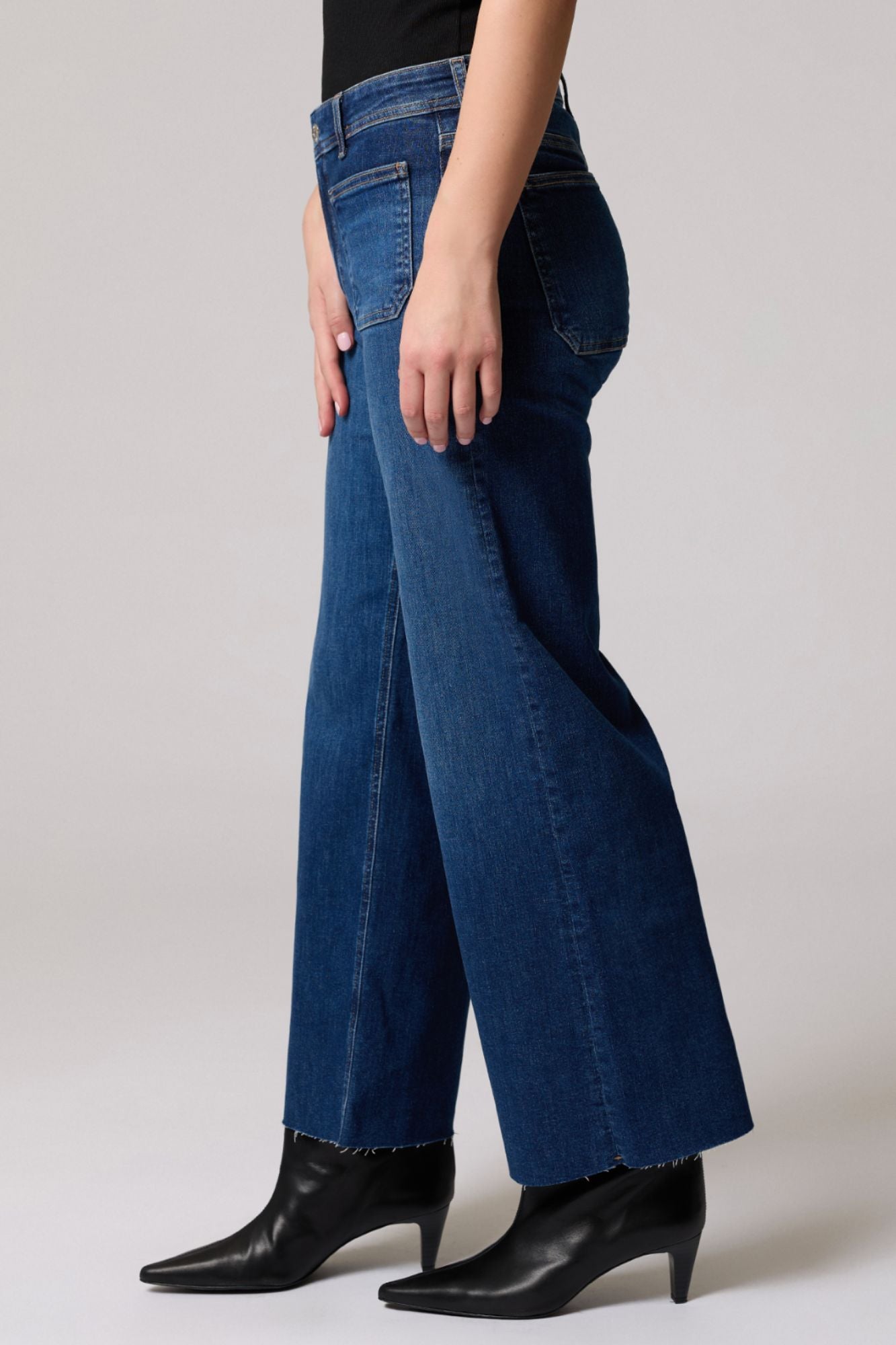 Paloma Marine Mid Rise Wide Leg