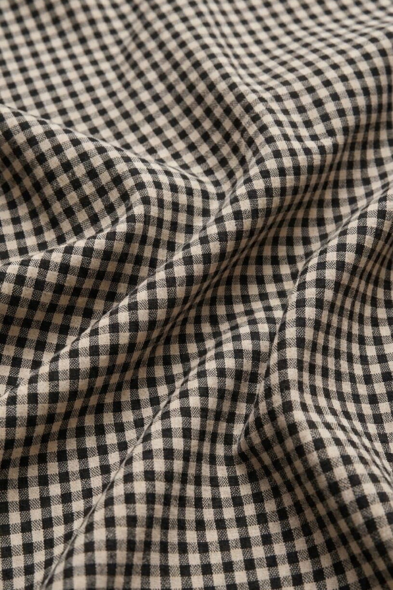Merit Cropped Gingham Top
